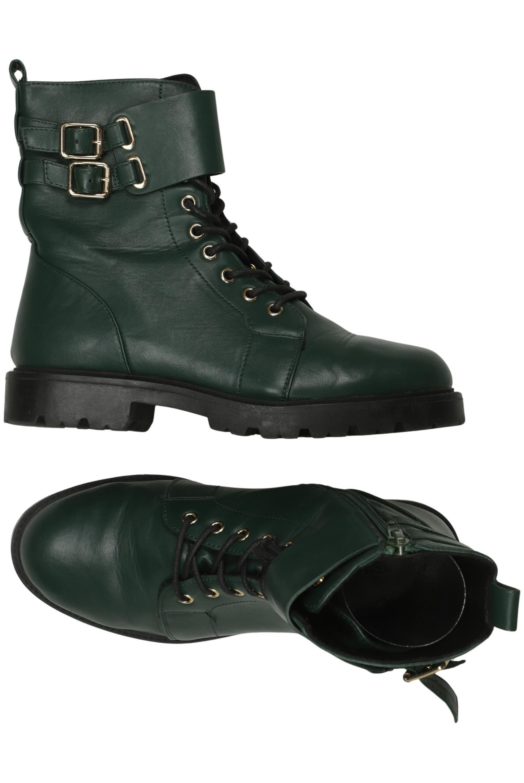 

asos Damen Stiefelette, grün, Gr. 6