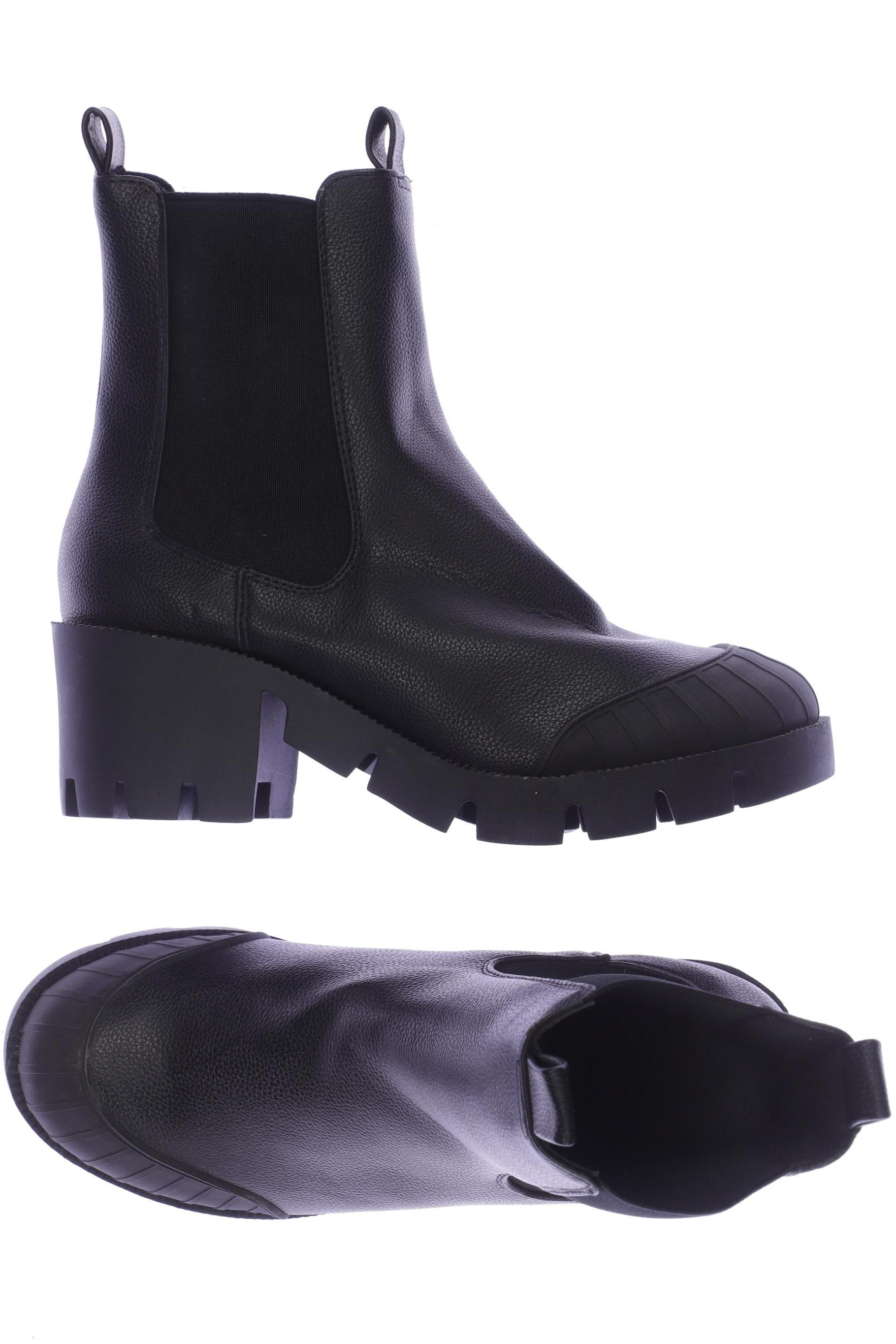 

asos Damen Stiefelette, schwarz