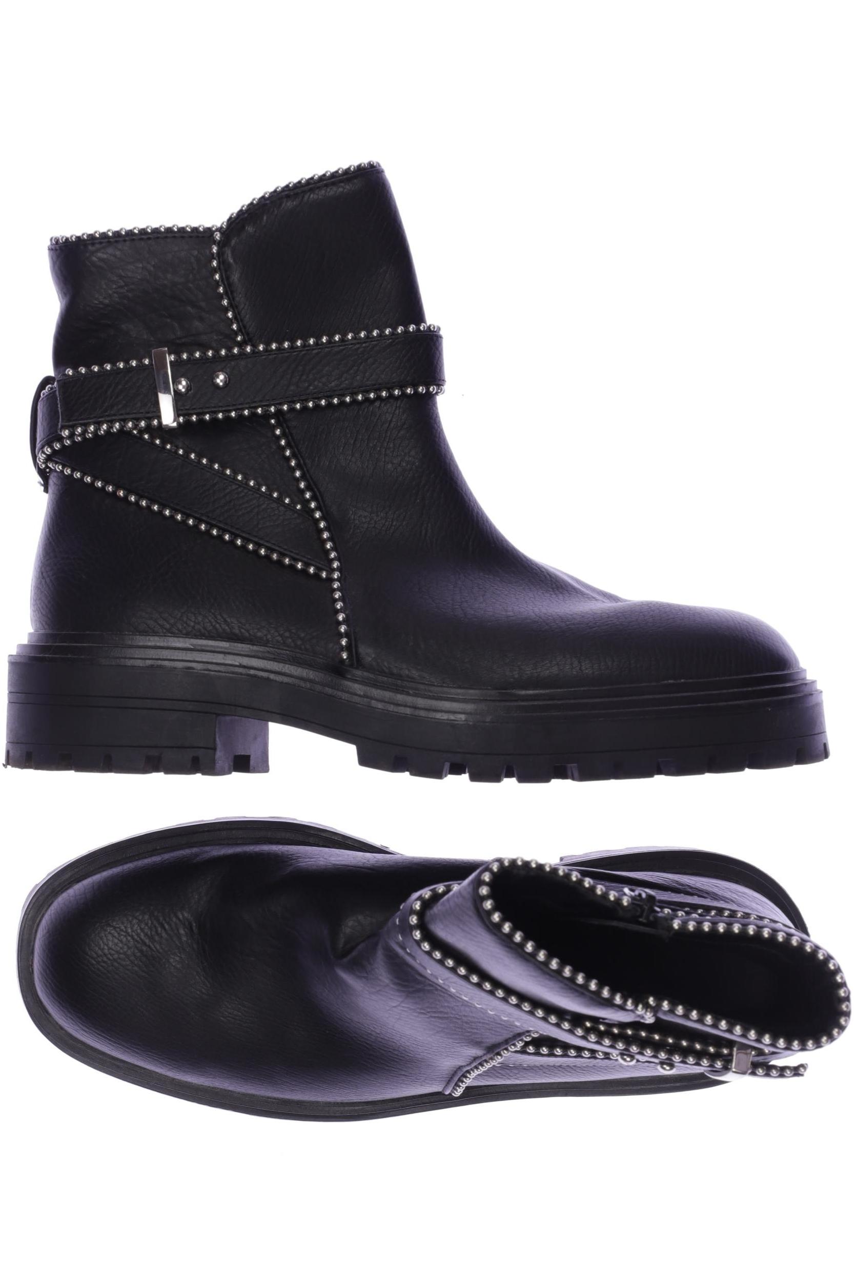 

asos Damen Stiefelette, schwarz, Gr. 40