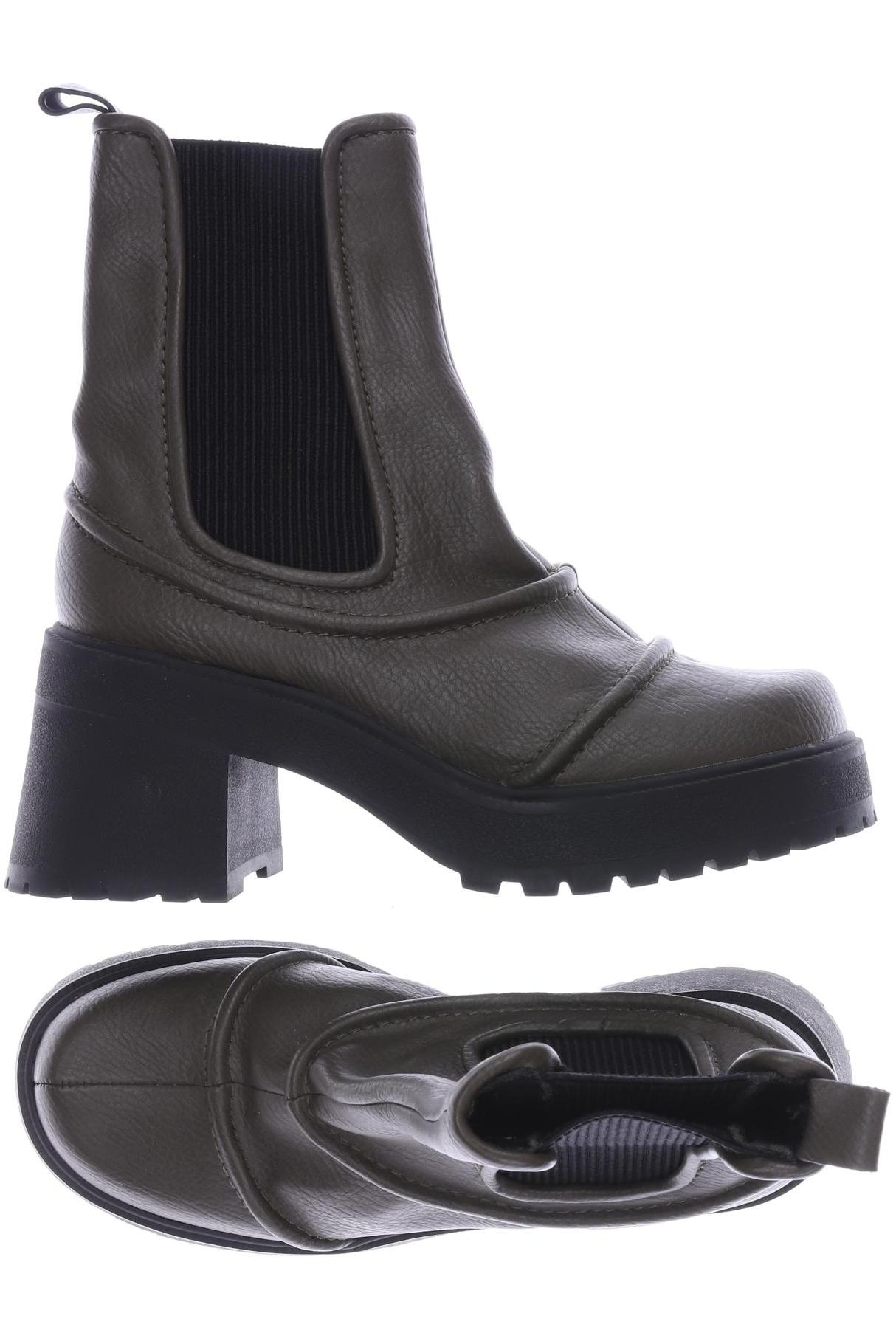 

asos Damen Stiefelette, grün, Gr. 37