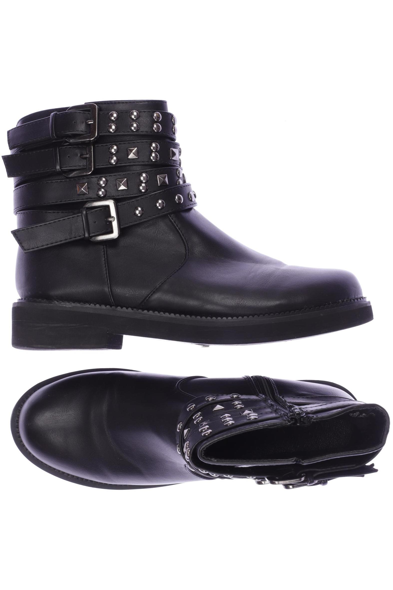 

asos Damen Stiefelette, schwarz, Gr. 5
