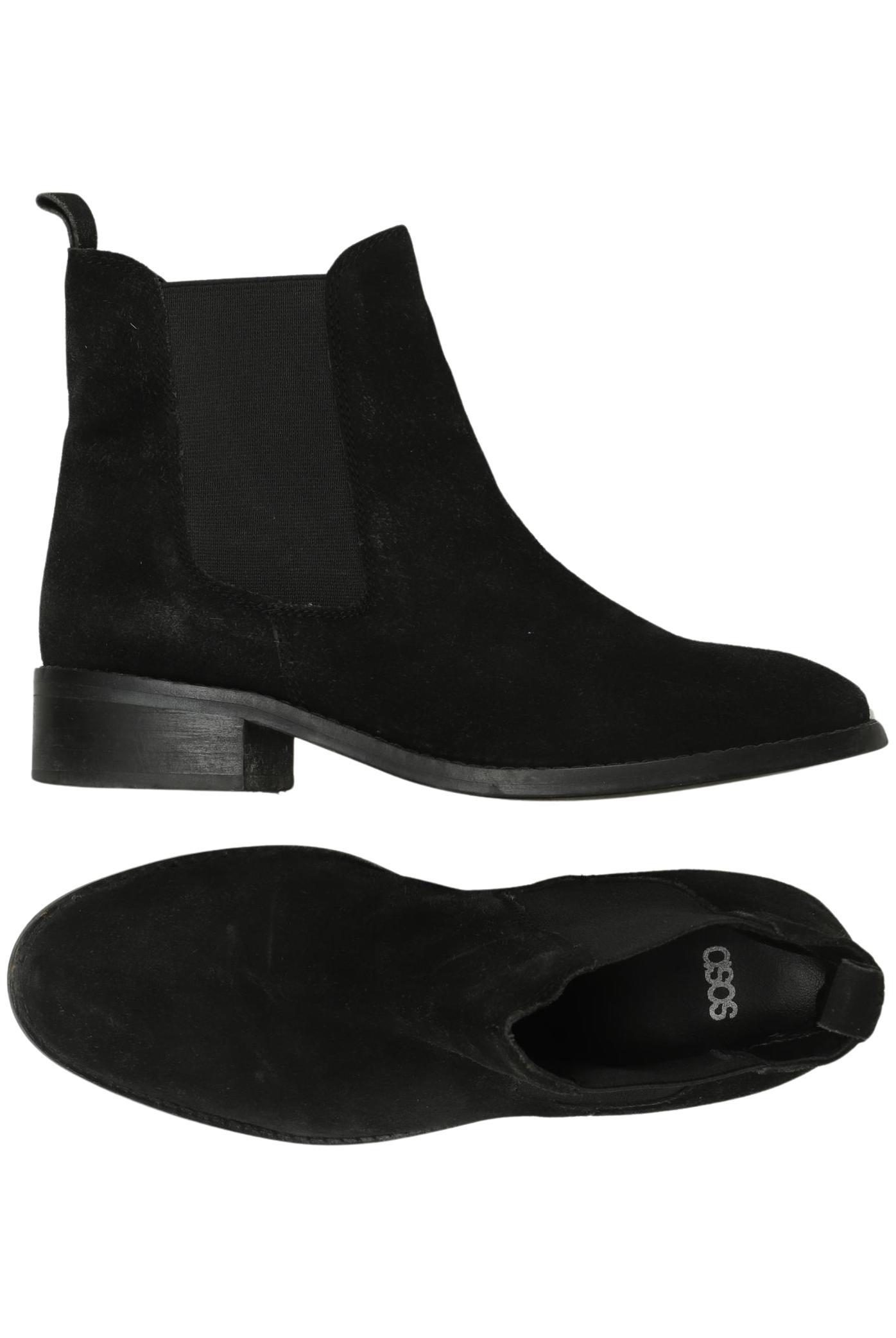 

asos Damen Stiefelette, schwarz, Gr. 4