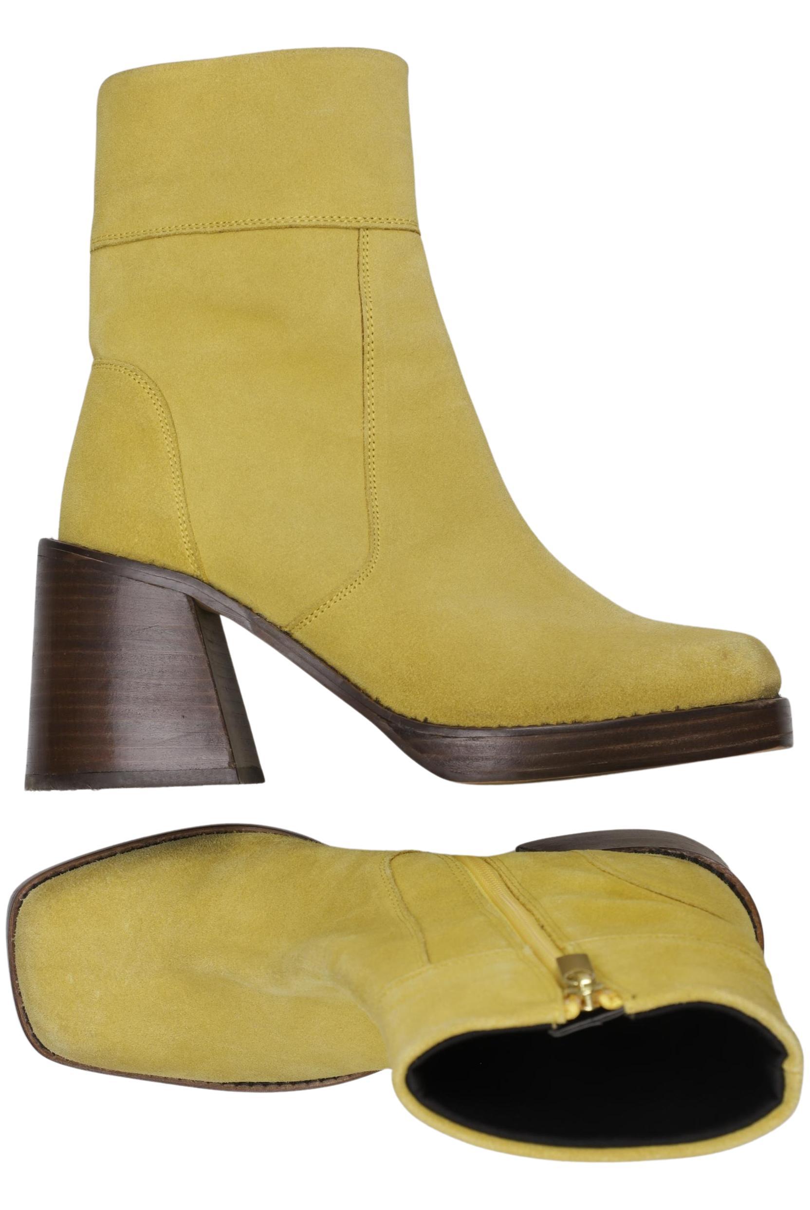 

asos Damen Stiefelette, gelb, Gr. 6