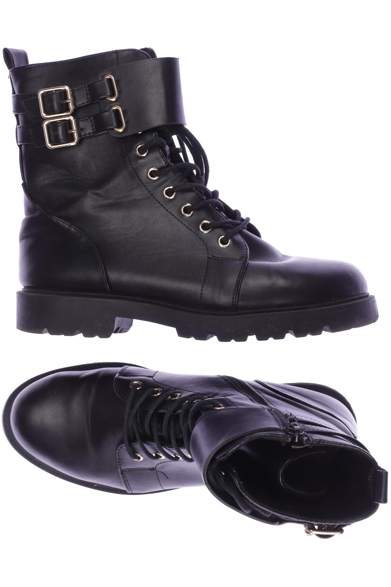

asos Damen Stiefelette, schwarz, Gr. 6