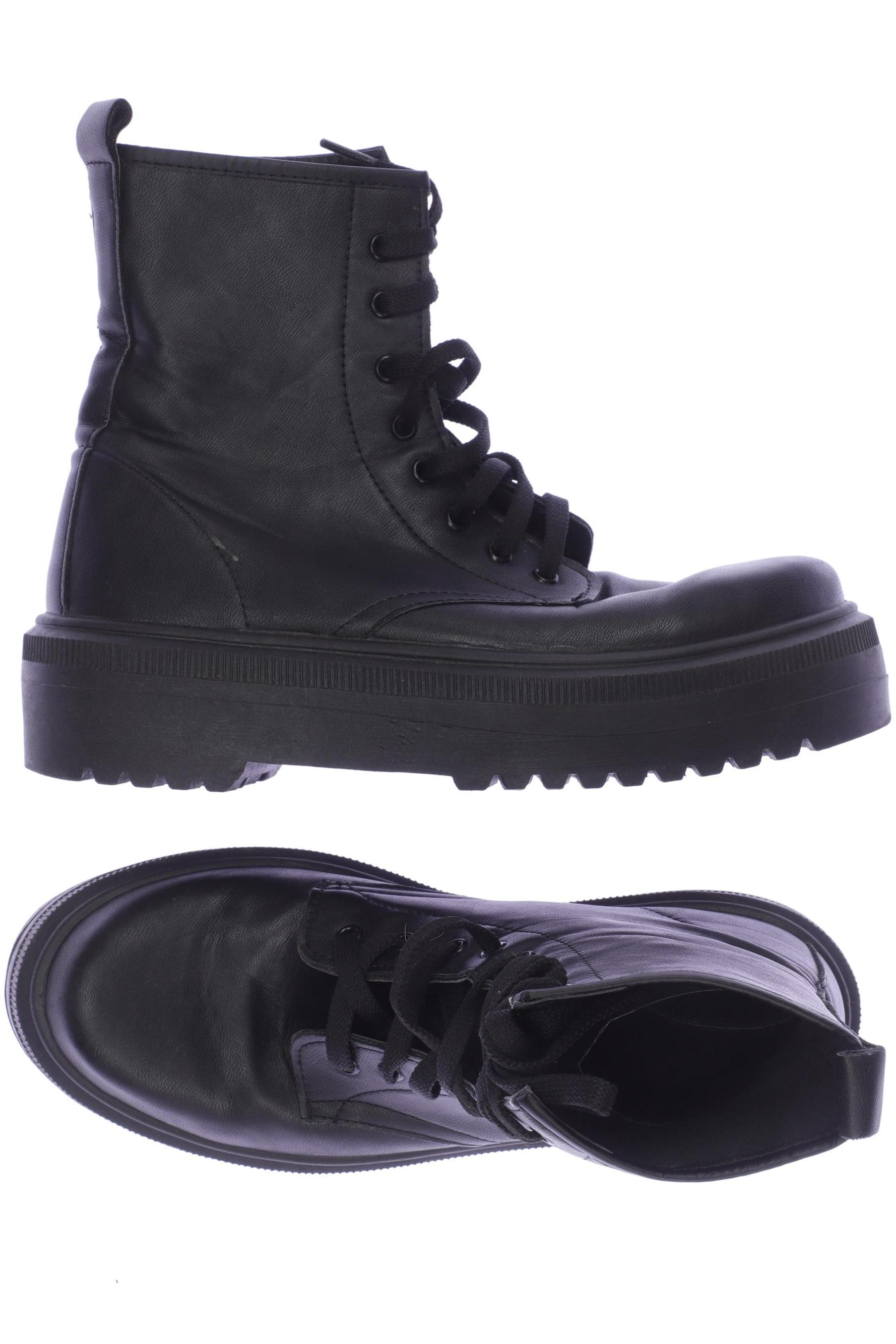 

asos Damen Stiefelette, schwarz, Gr. 39