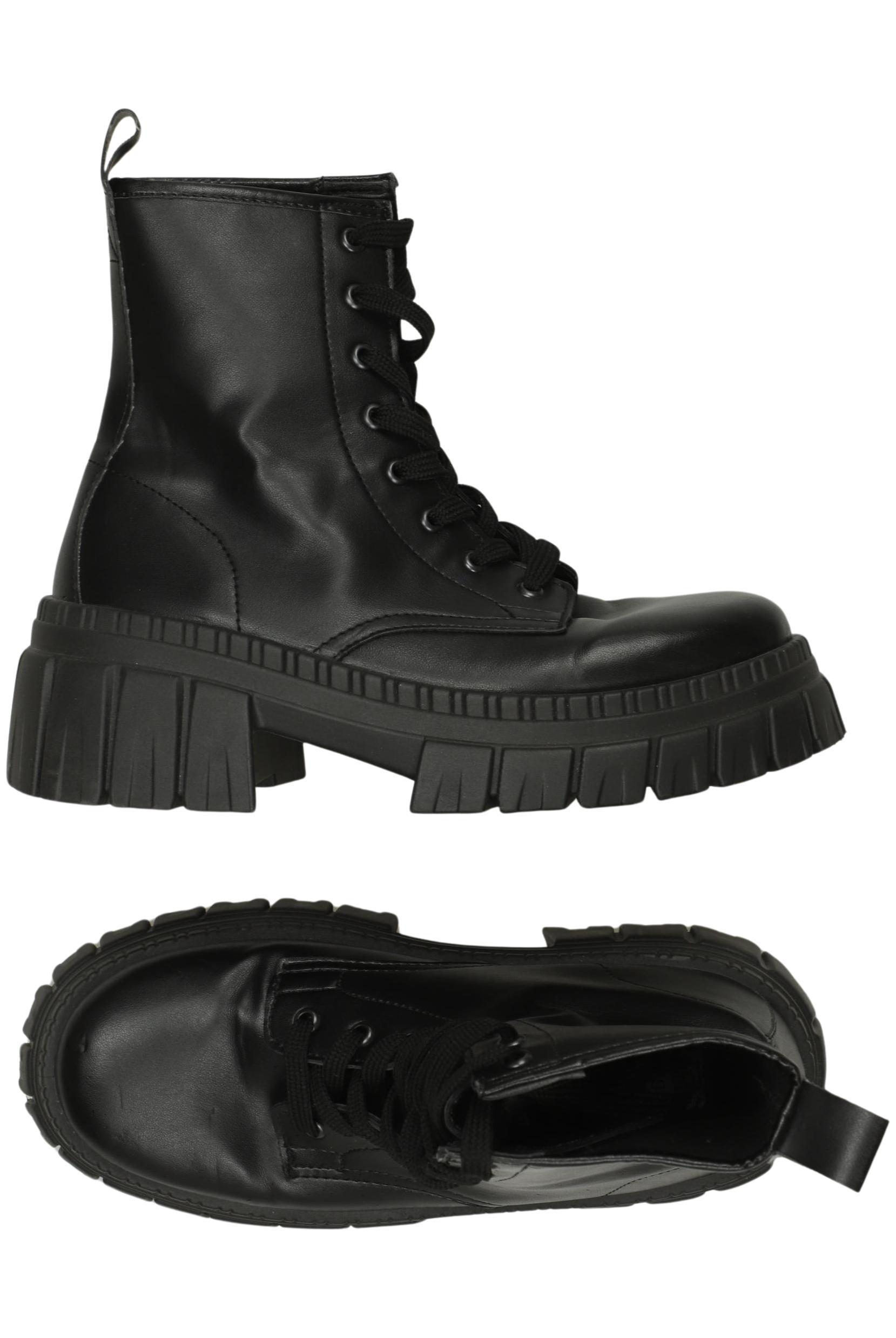 

asos Damen Stiefelette, schwarz, Gr. 38