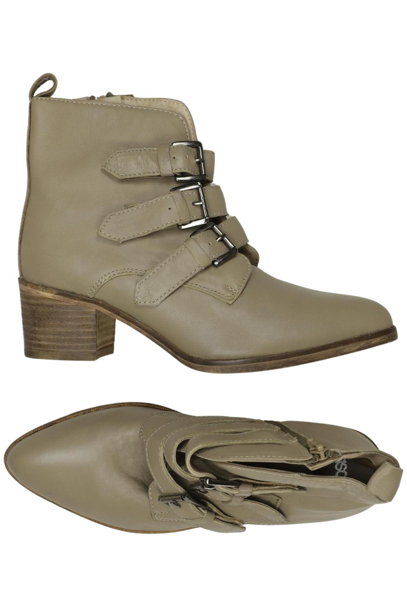 

asos Damen Stiefelette, beige, Gr. 5