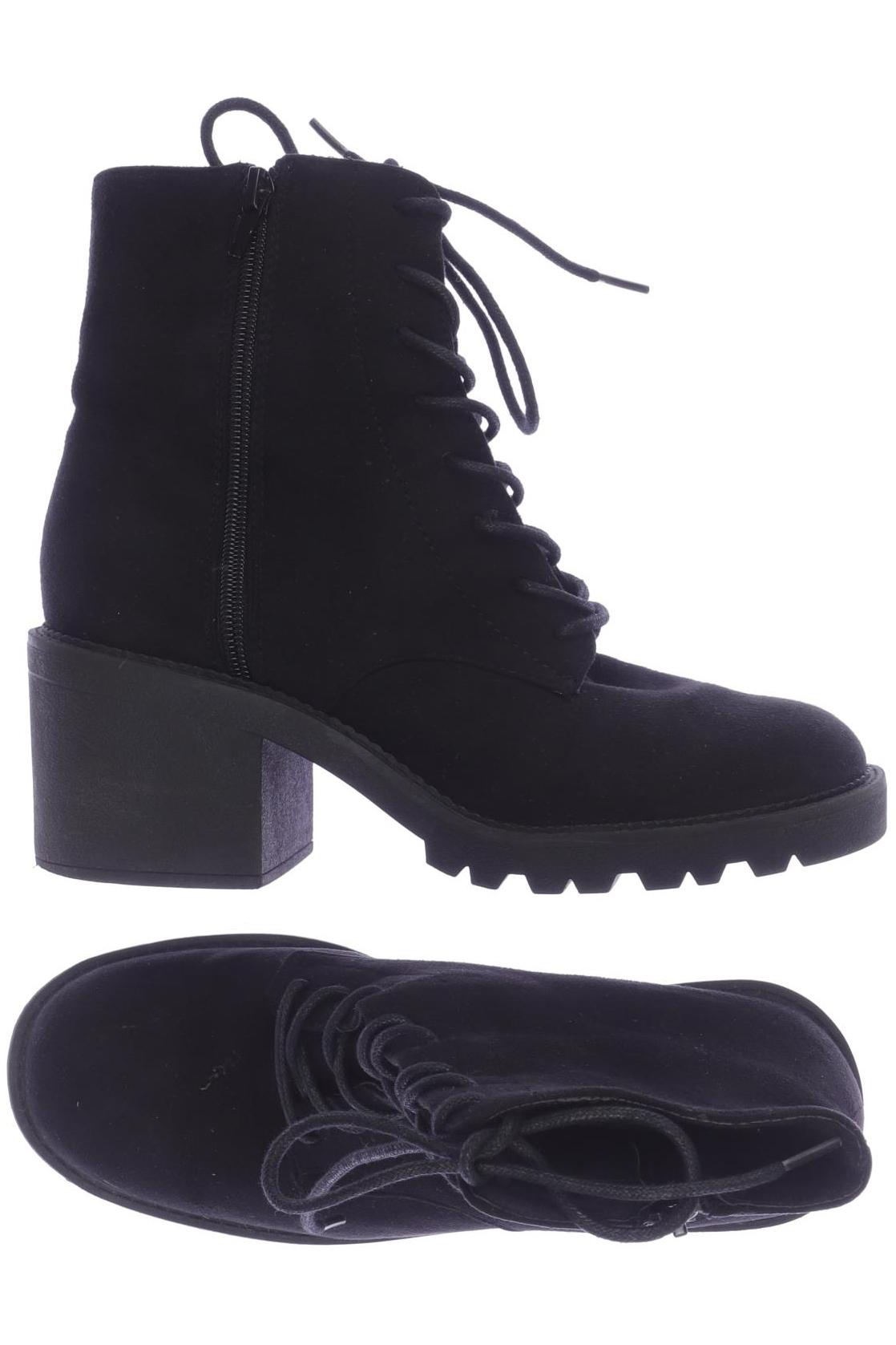 

asos Damen Stiefelette, schwarz, Gr. 5