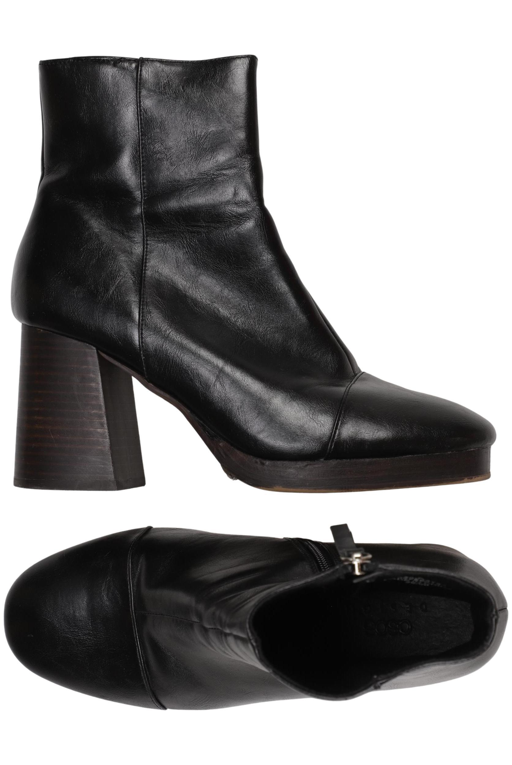 

asos Damen Stiefelette, schwarz, Gr. 5