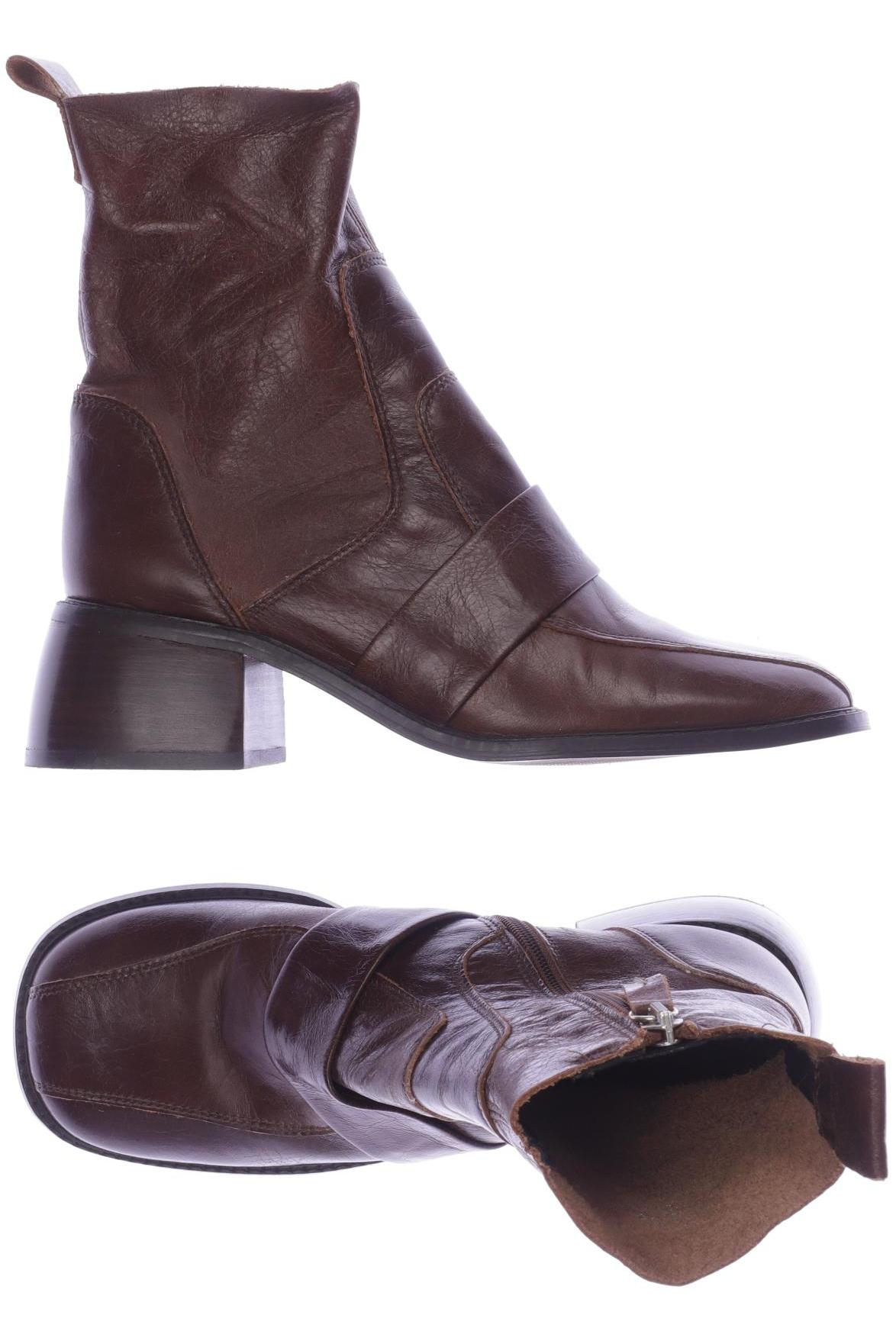 

asos Damen Stiefelette, braun, Gr. 4