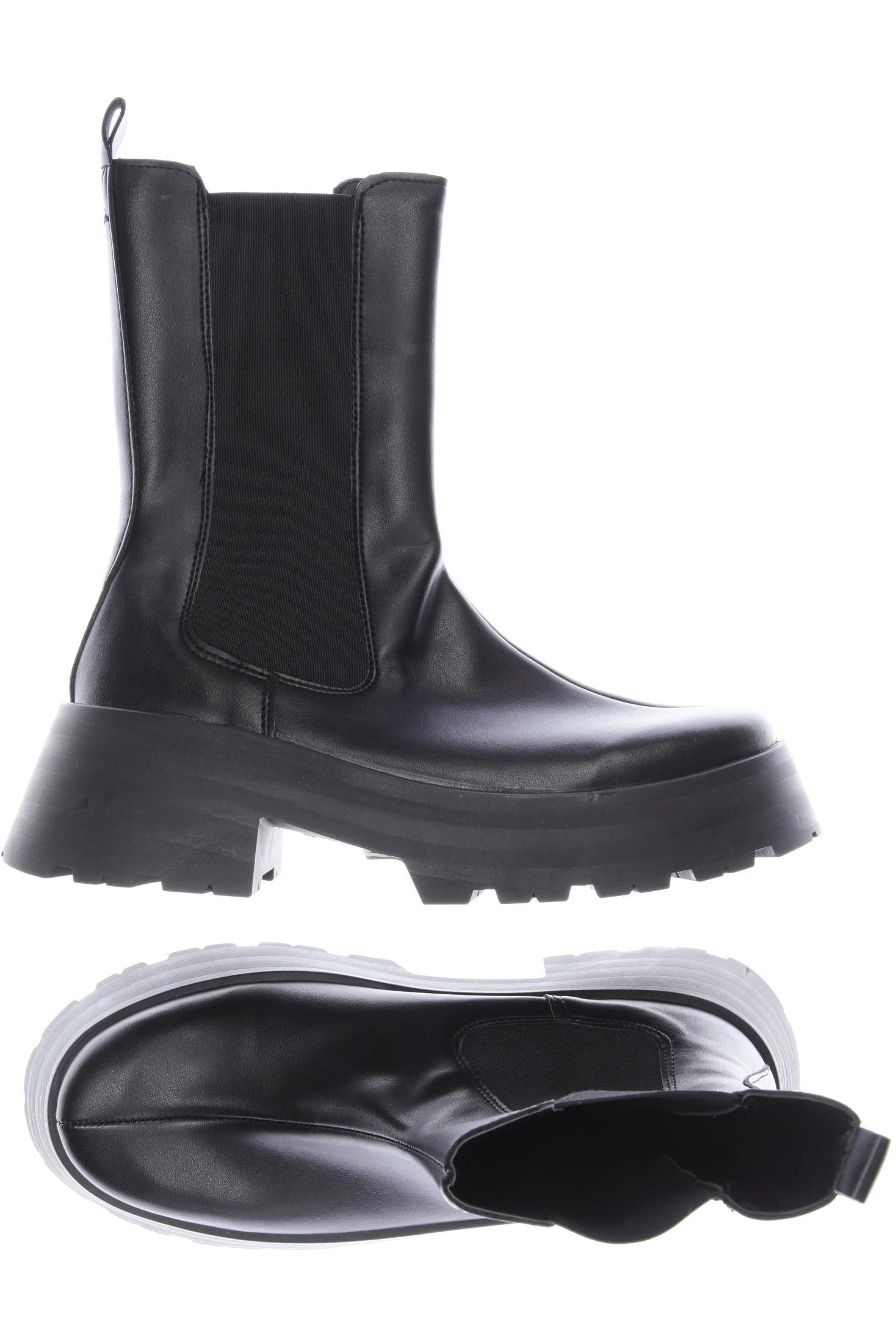 

asos Damen Stiefelette, schwarz, Gr. 39