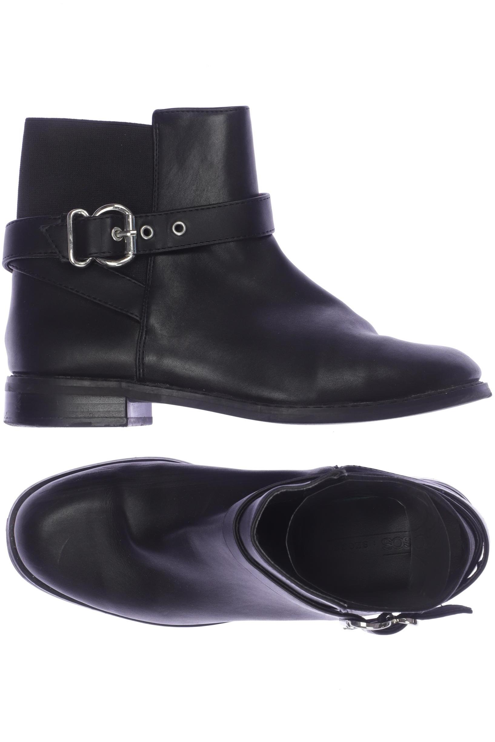 

asos Damen Stiefelette, schwarz, Gr. 5