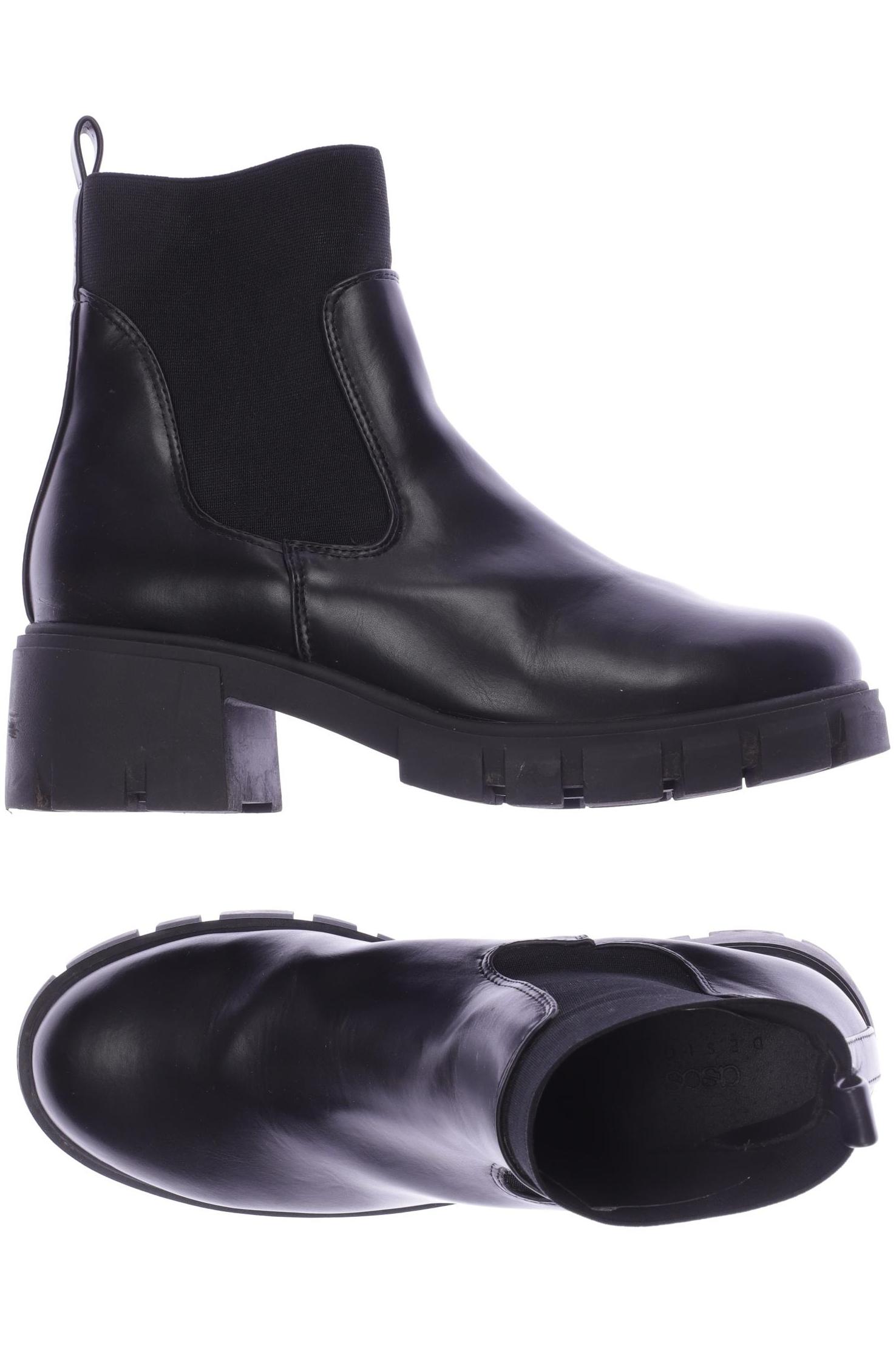 

asos Damen Stiefelette, schwarz, Gr. 7