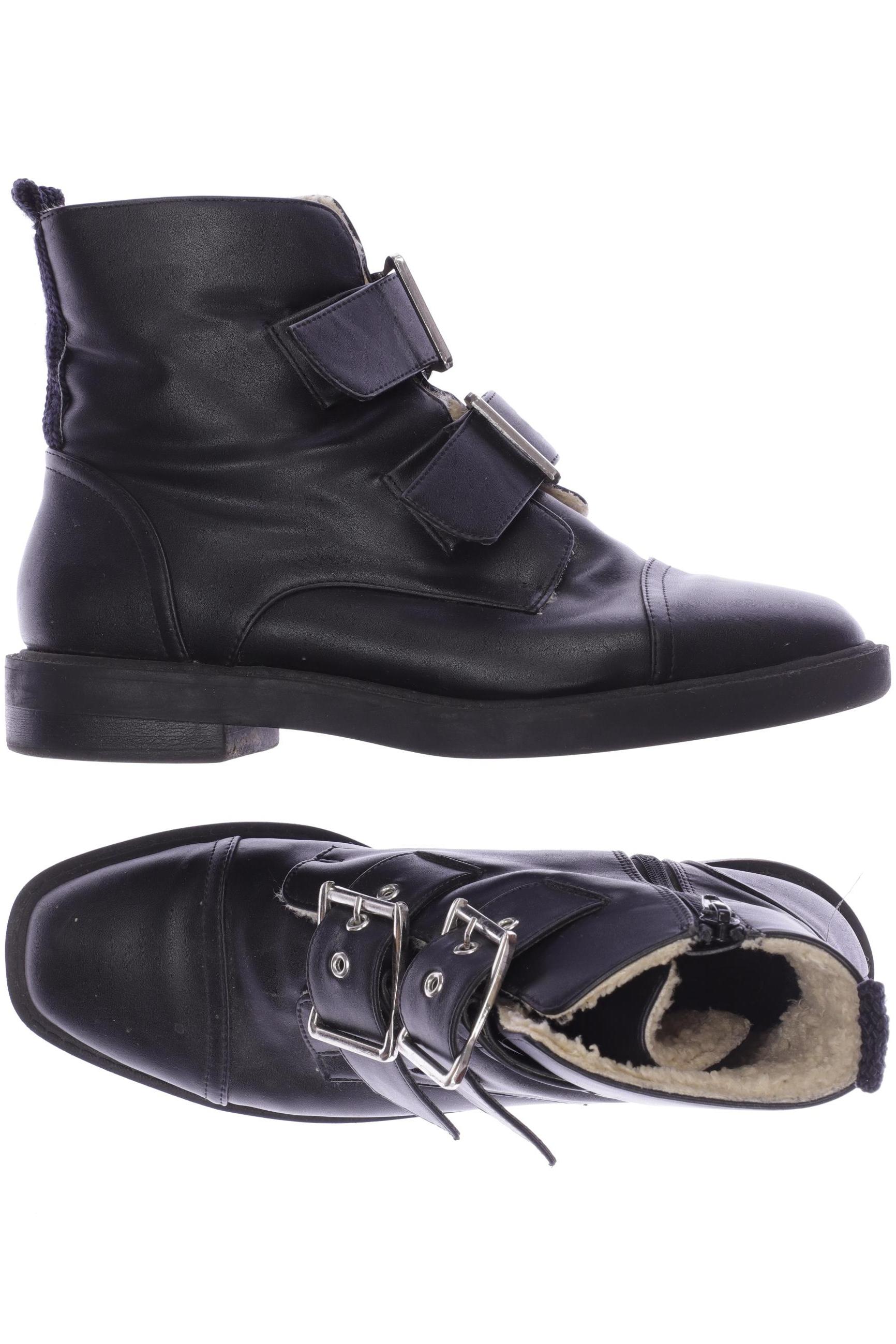 

asos Damen Stiefelette, schwarz