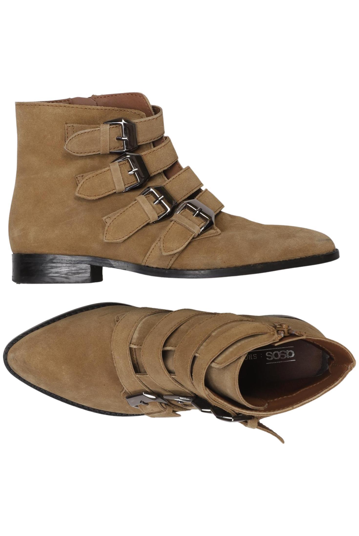 

asos Damen Stiefelette, braun, Gr. 5