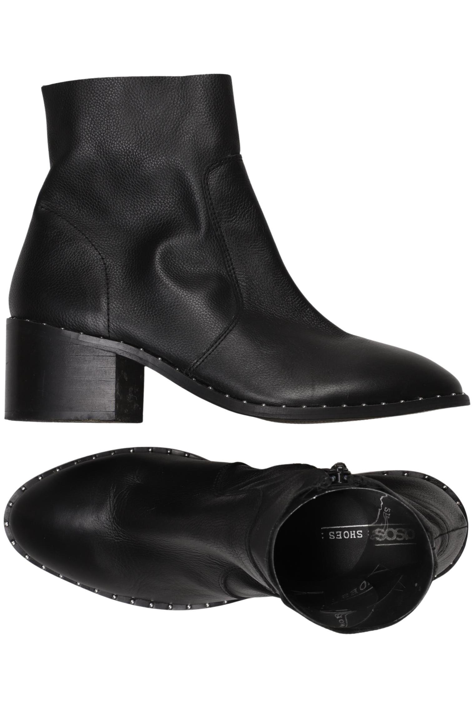 

asos Damen Stiefelette, schwarz, Gr. 6.5