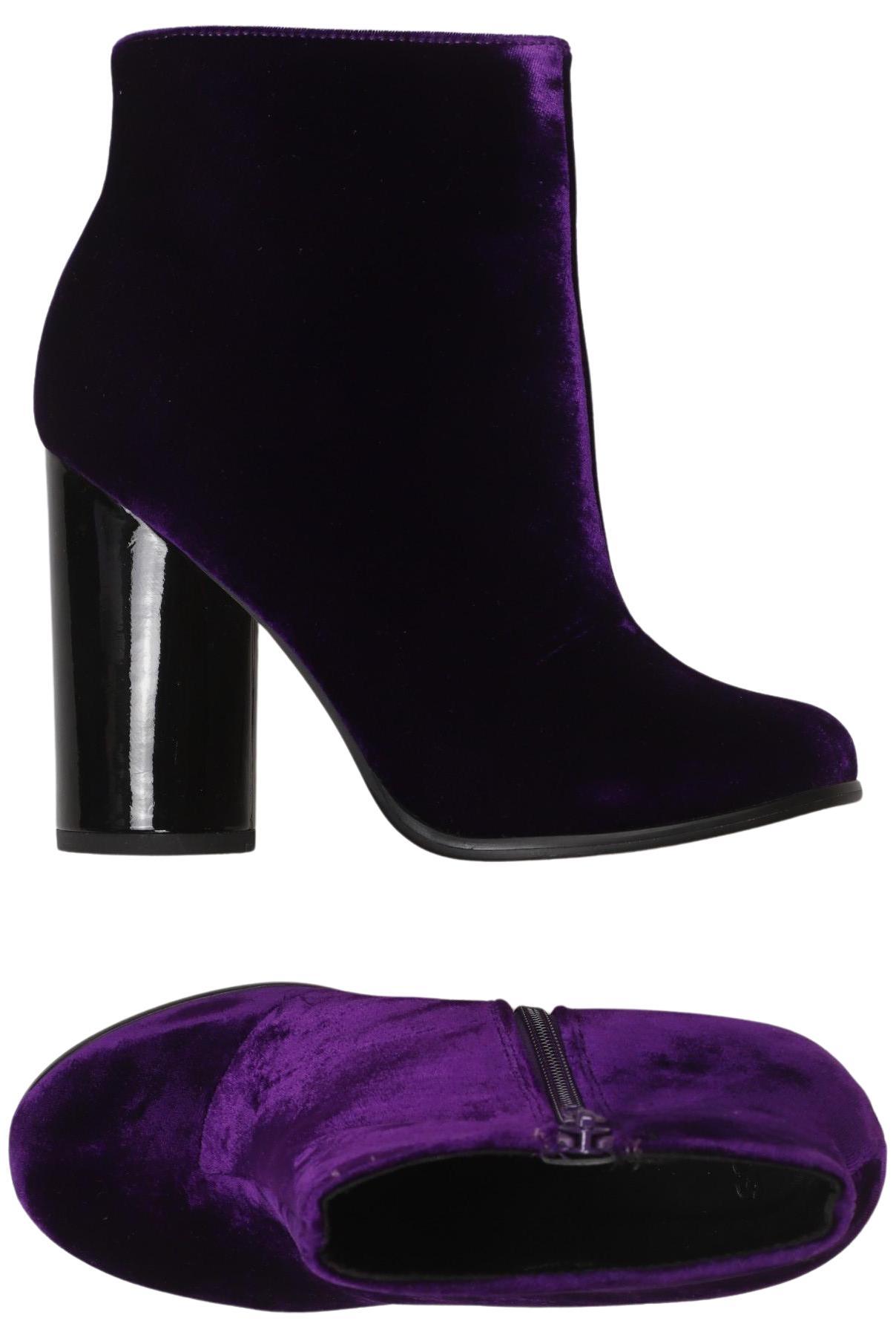 

asos Damen Stiefelette, flieder, Gr. 5