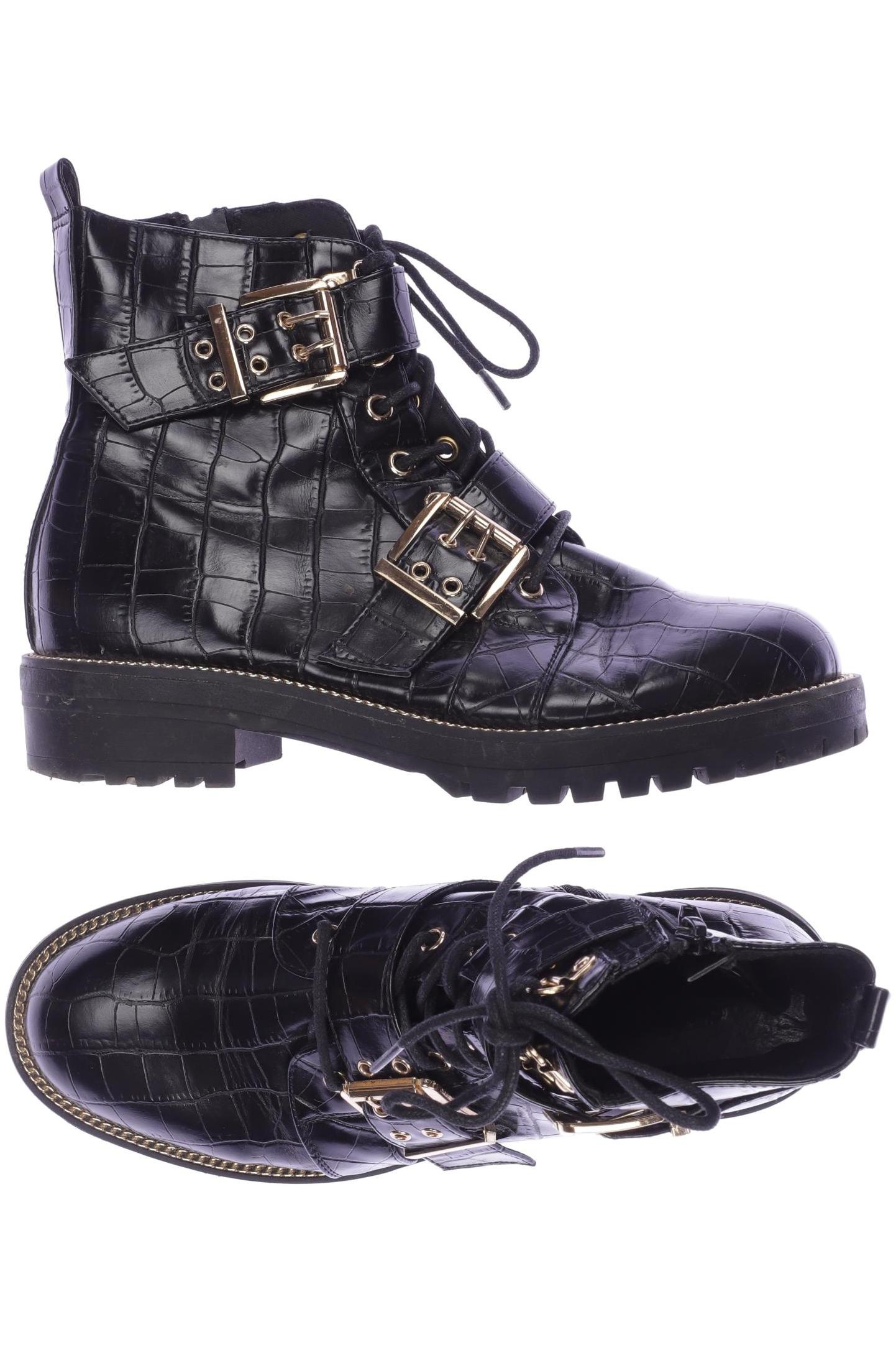 

asos Damen Stiefelette, schwarz, Gr. 7