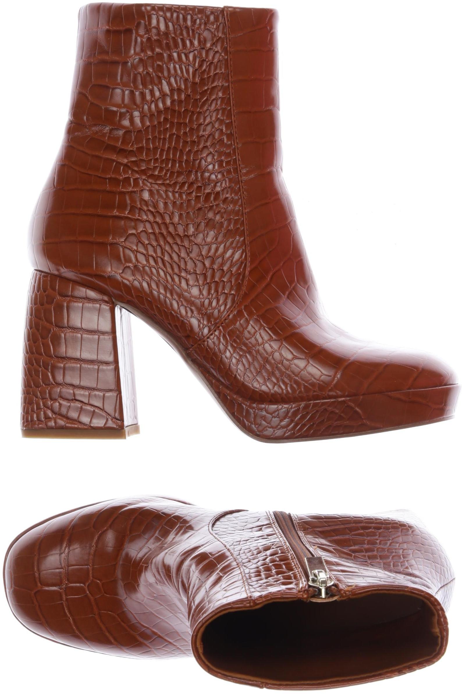 

asos Damen Stiefelette, orange, Gr. 4