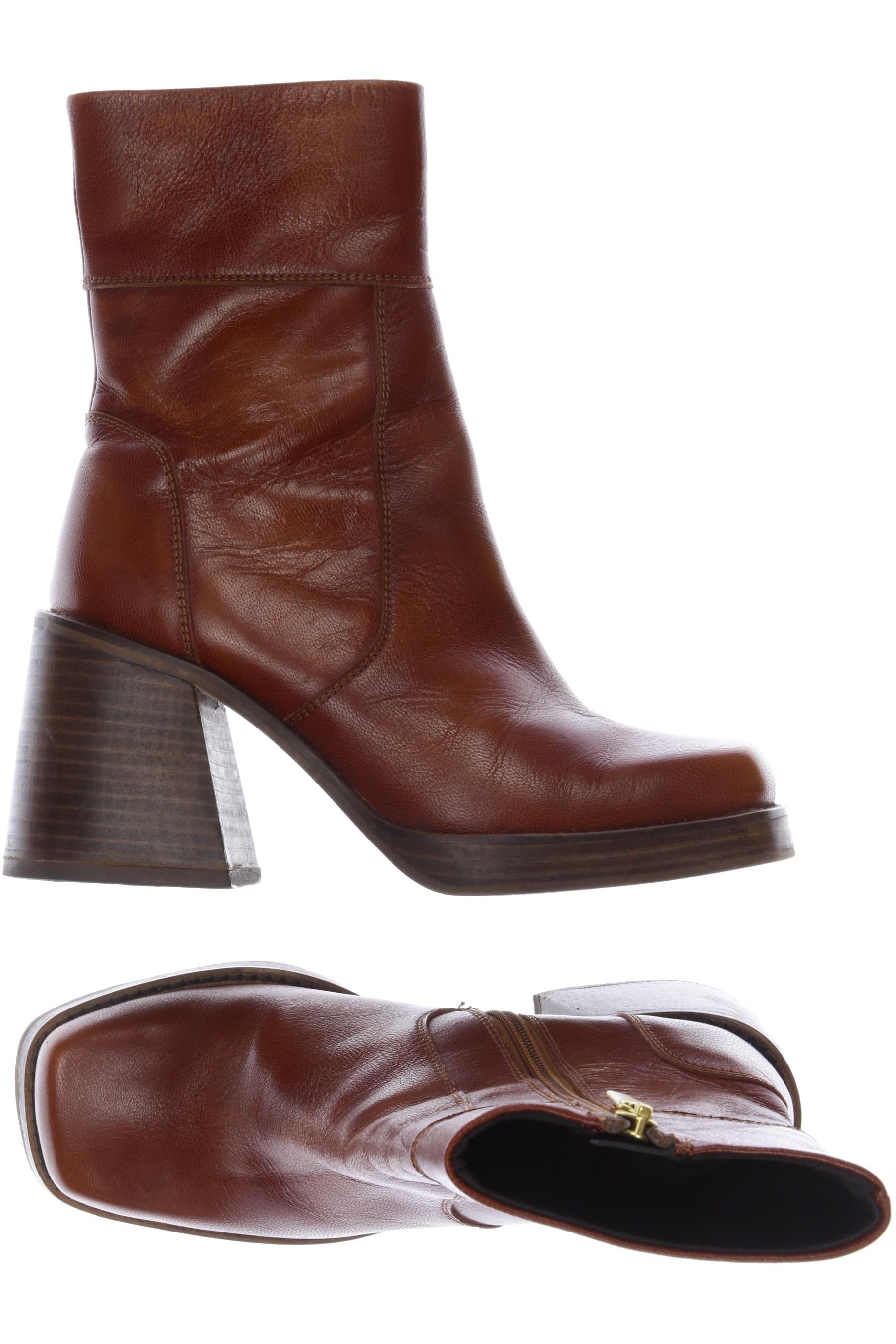 

asos Damen Stiefelette, orange, Gr. 4