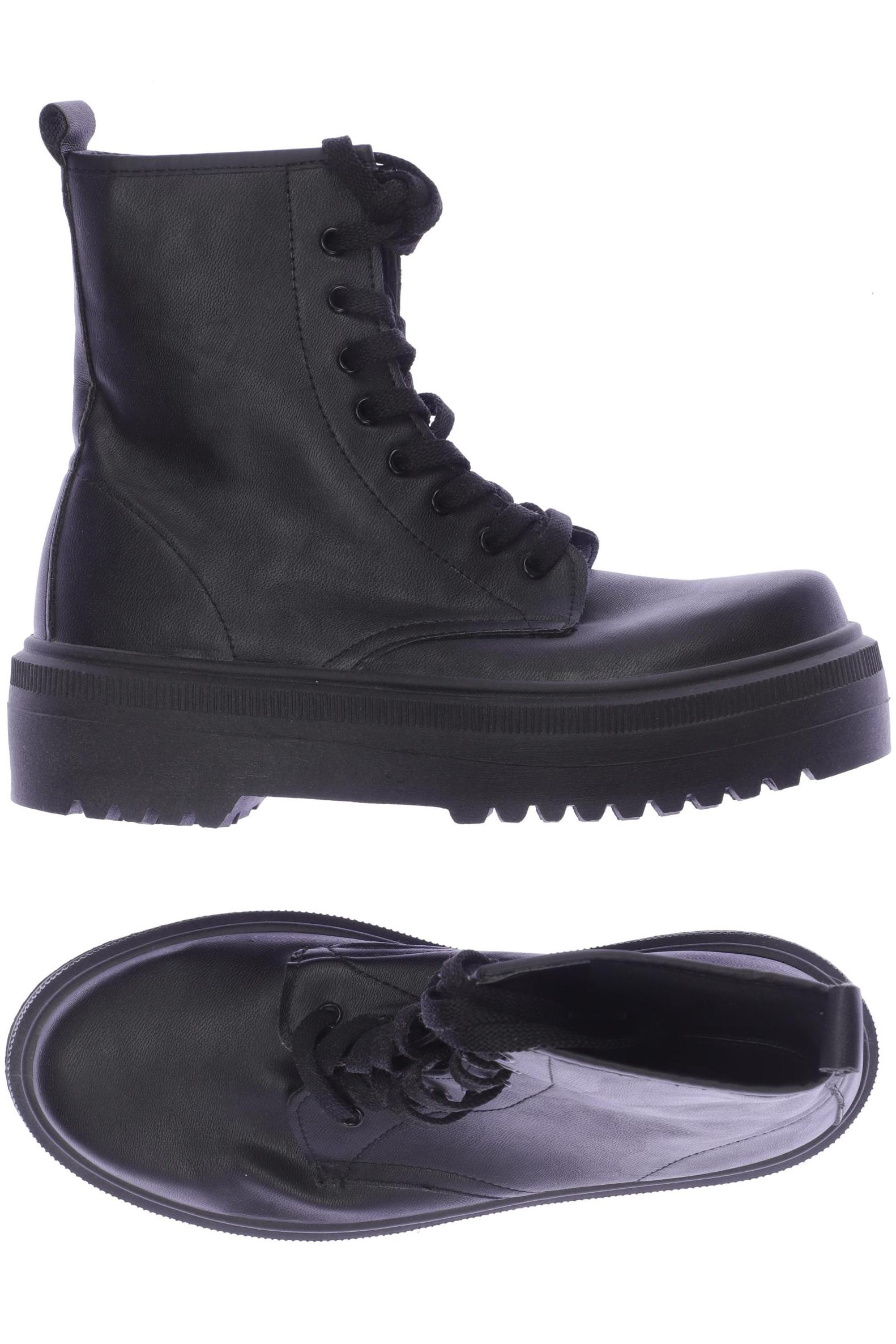 

asos Damen Stiefelette, schwarz, Gr. 39