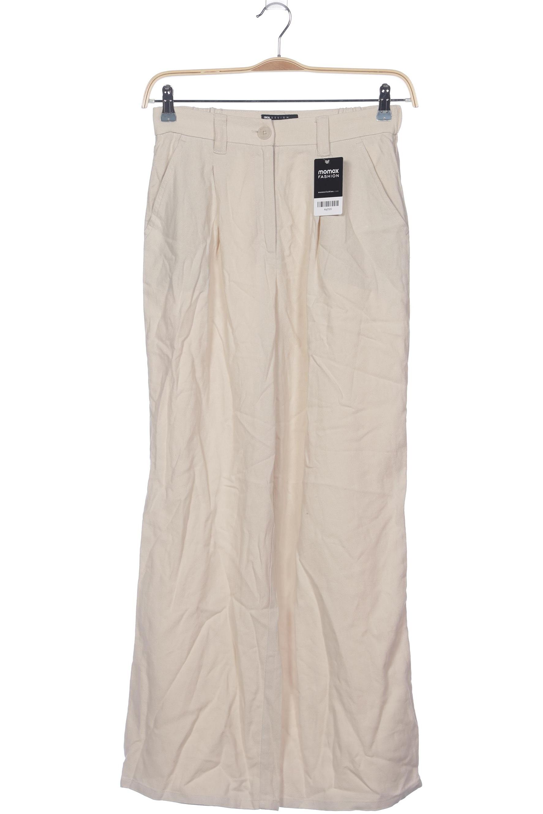 

asos Damen Stoffhose, beige, Gr. 36