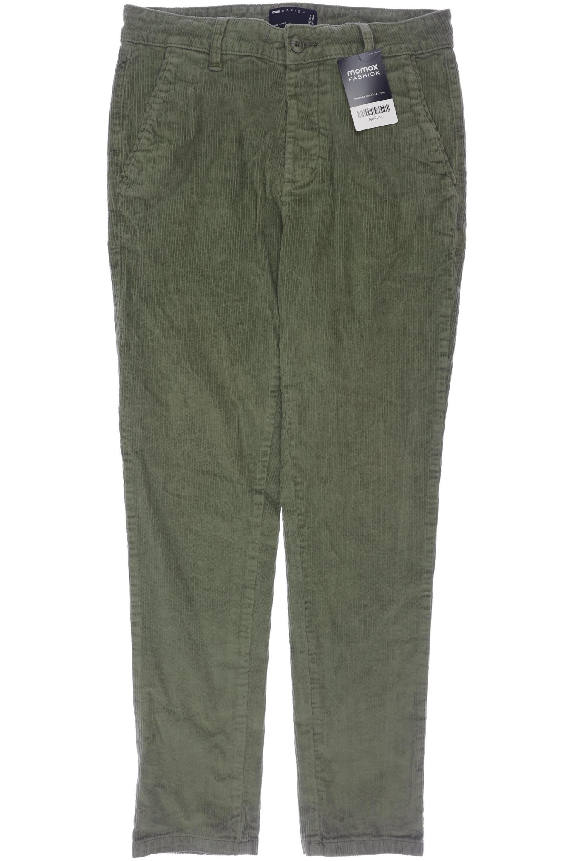 

asos Damen Stoffhose, grün, Gr. 32