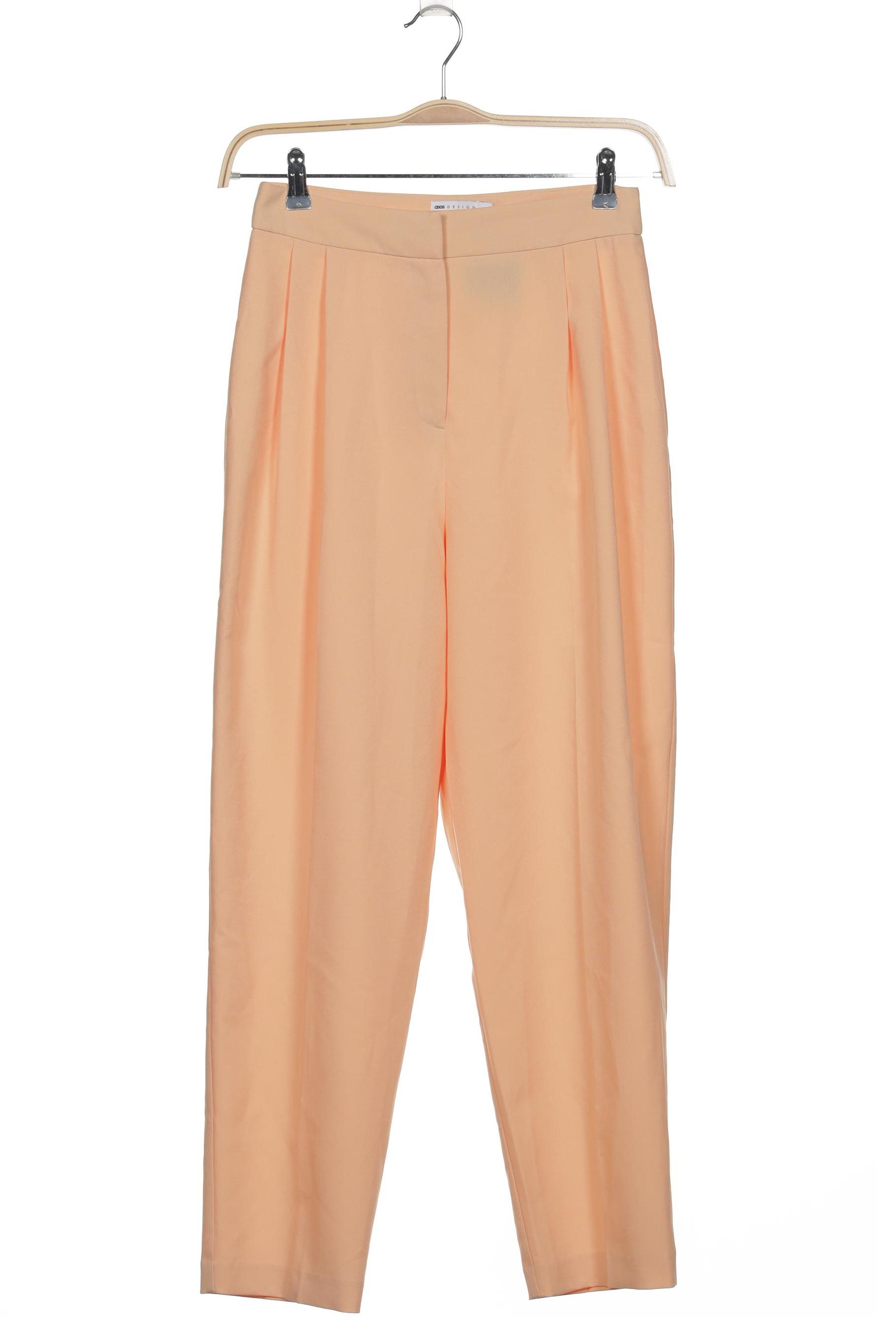 

asos Damen Stoffhose, orange, Gr. 38