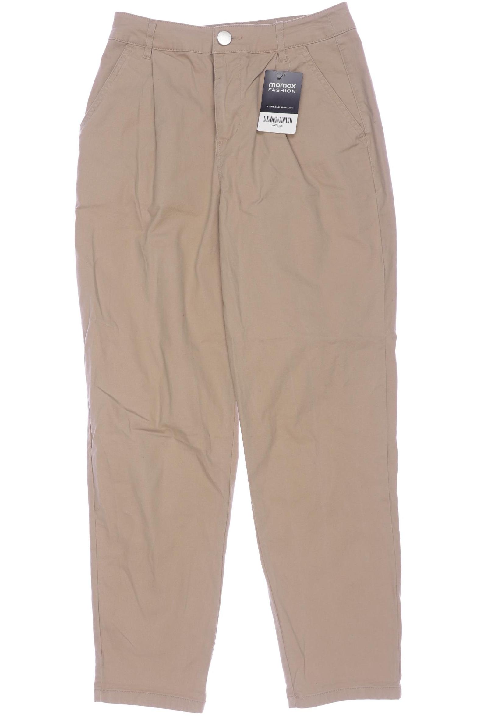 

asos Damen Stoffhose, beige, Gr. 32