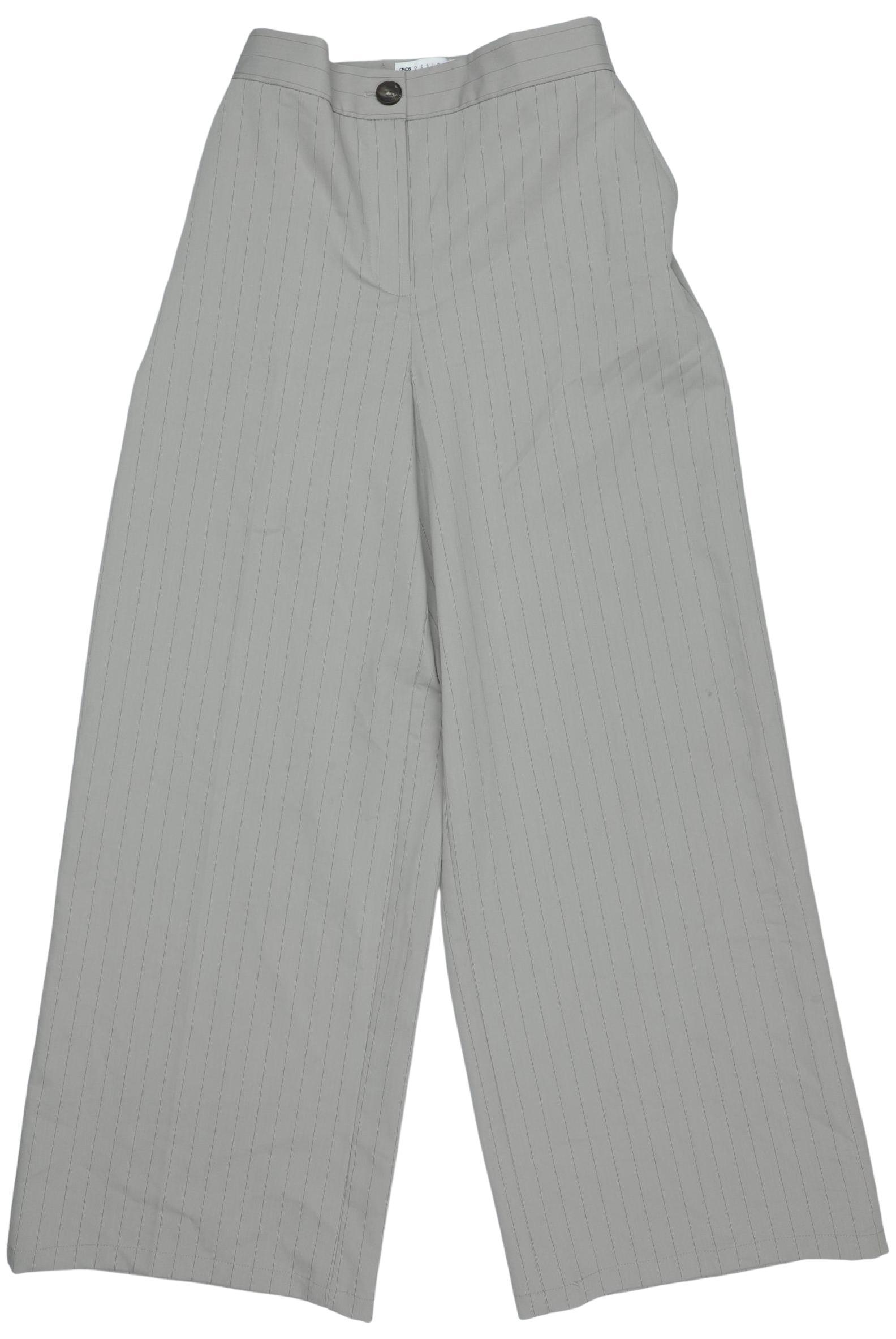 

asos Damen Stoffhose, grau, Gr. 34