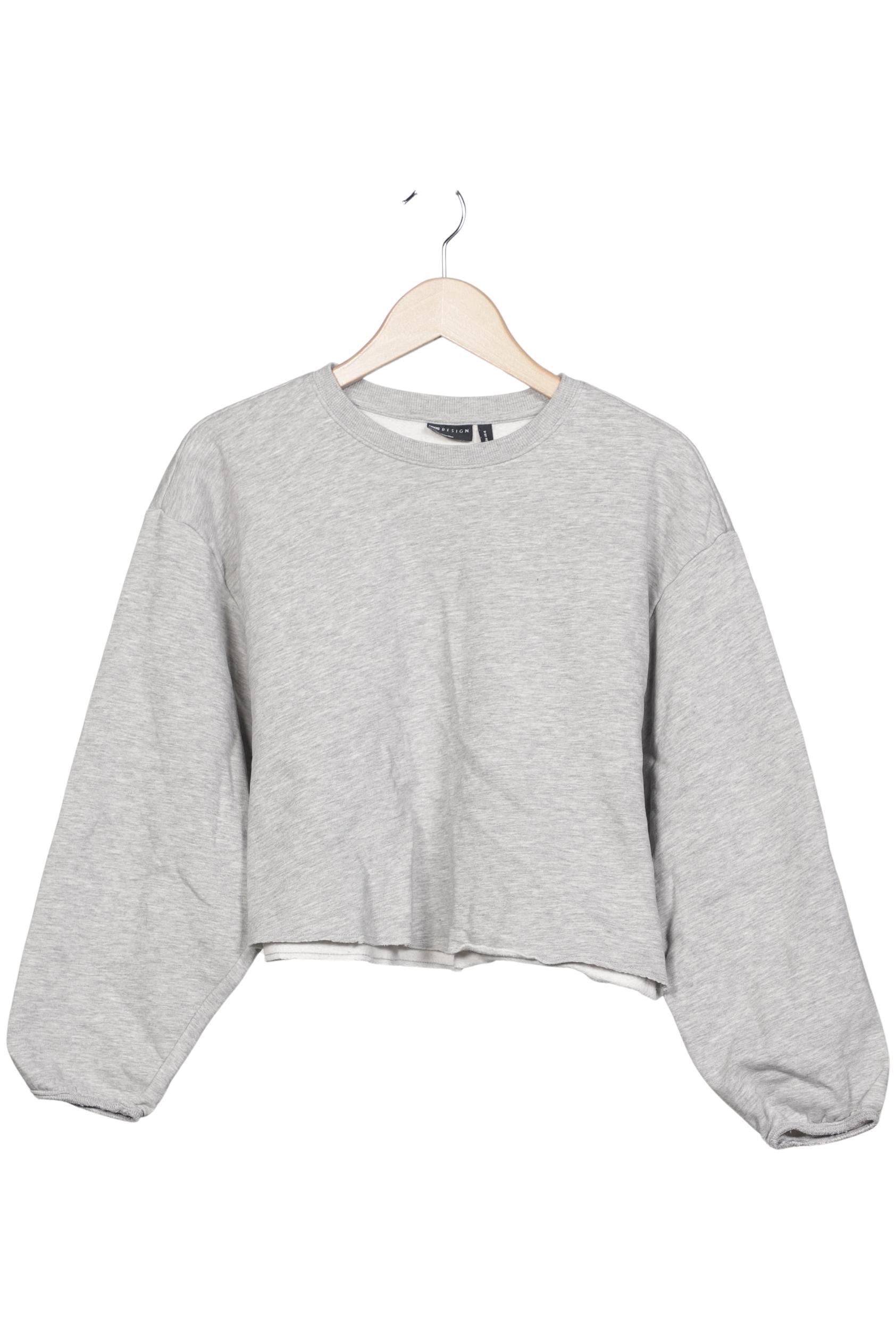

asos Damen Sweatshirt, grau, Gr. 36