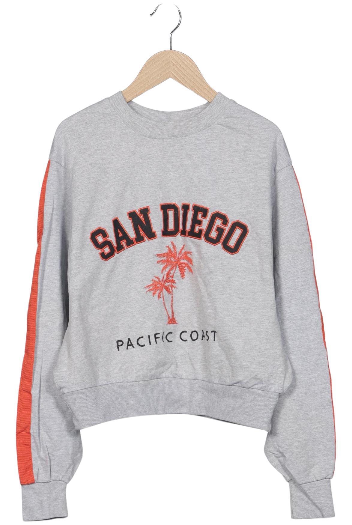 

asos Damen Sweatshirt, grau, Gr. 36