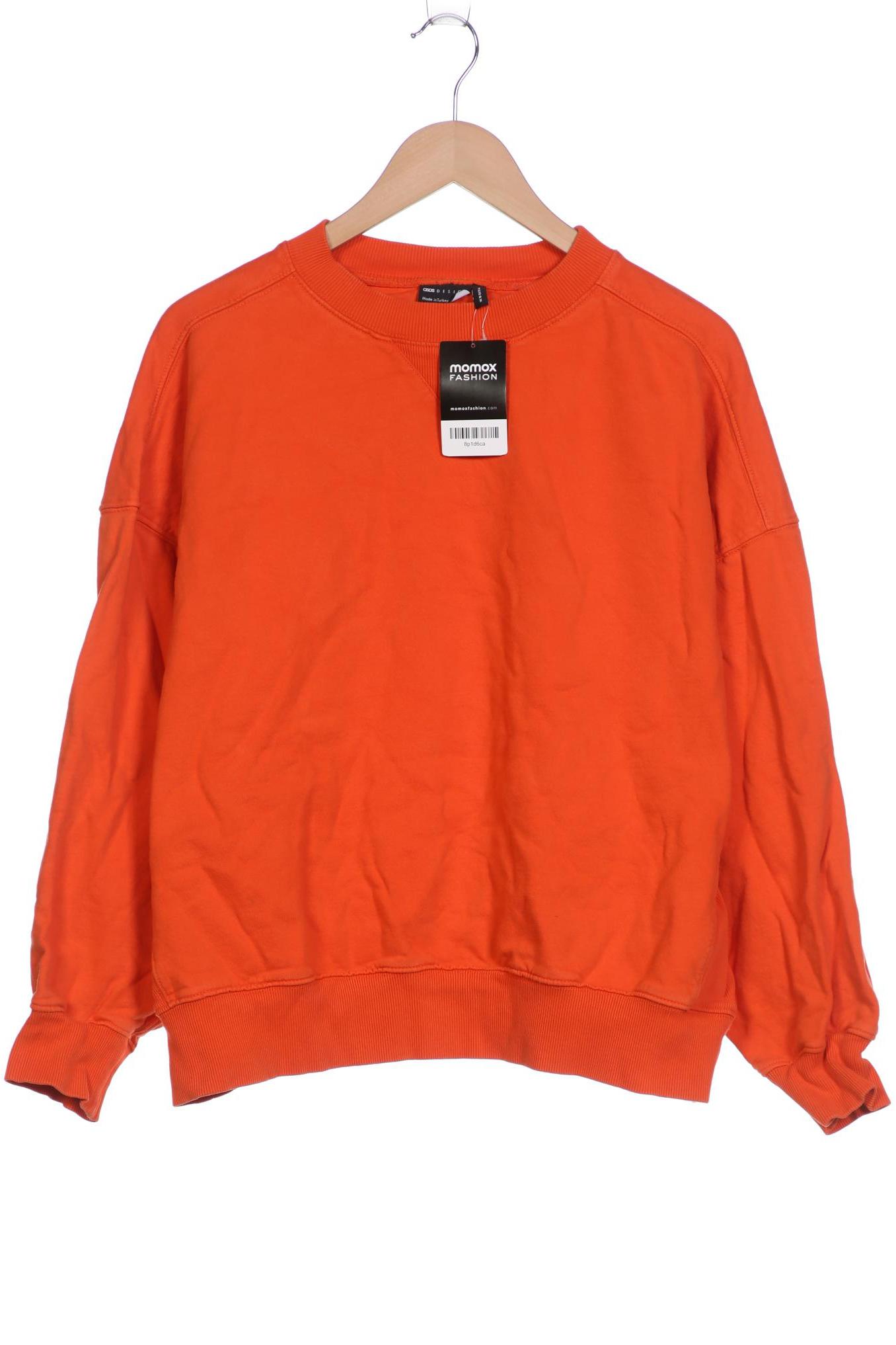 

asos Damen Sweatshirt, orange, Gr. 38