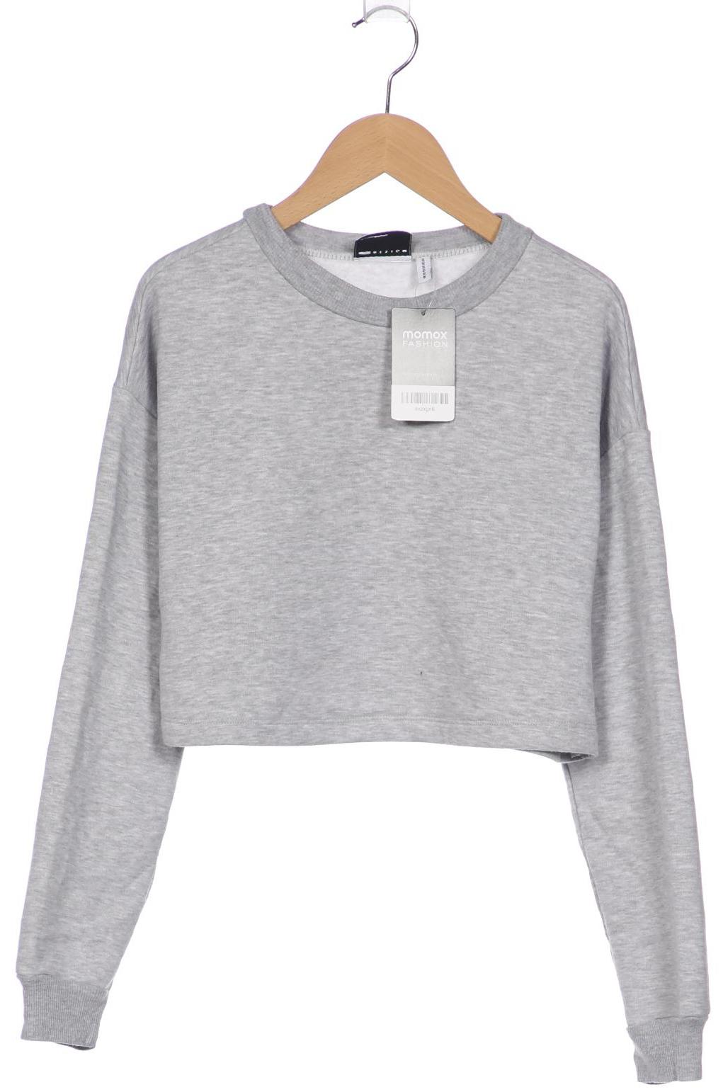 

asos Damen Sweatshirt, grau, Gr. 36