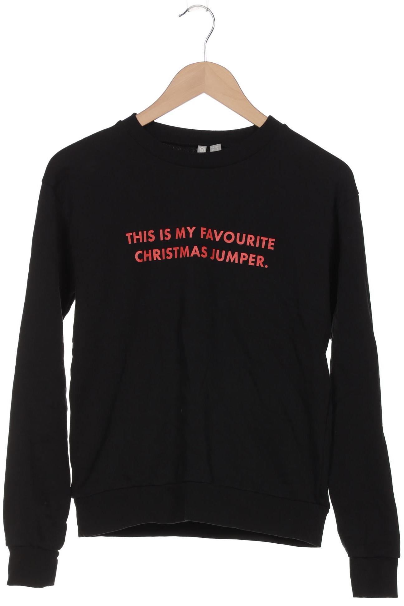 

asos Damen Sweatshirt, schwarz, Gr. 36