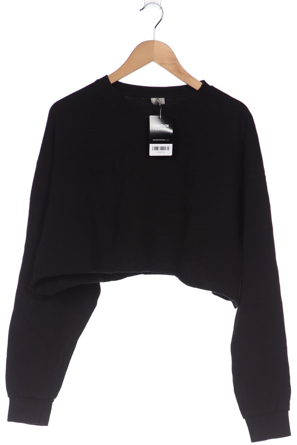 

asos Damen Sweatshirt, schwarz