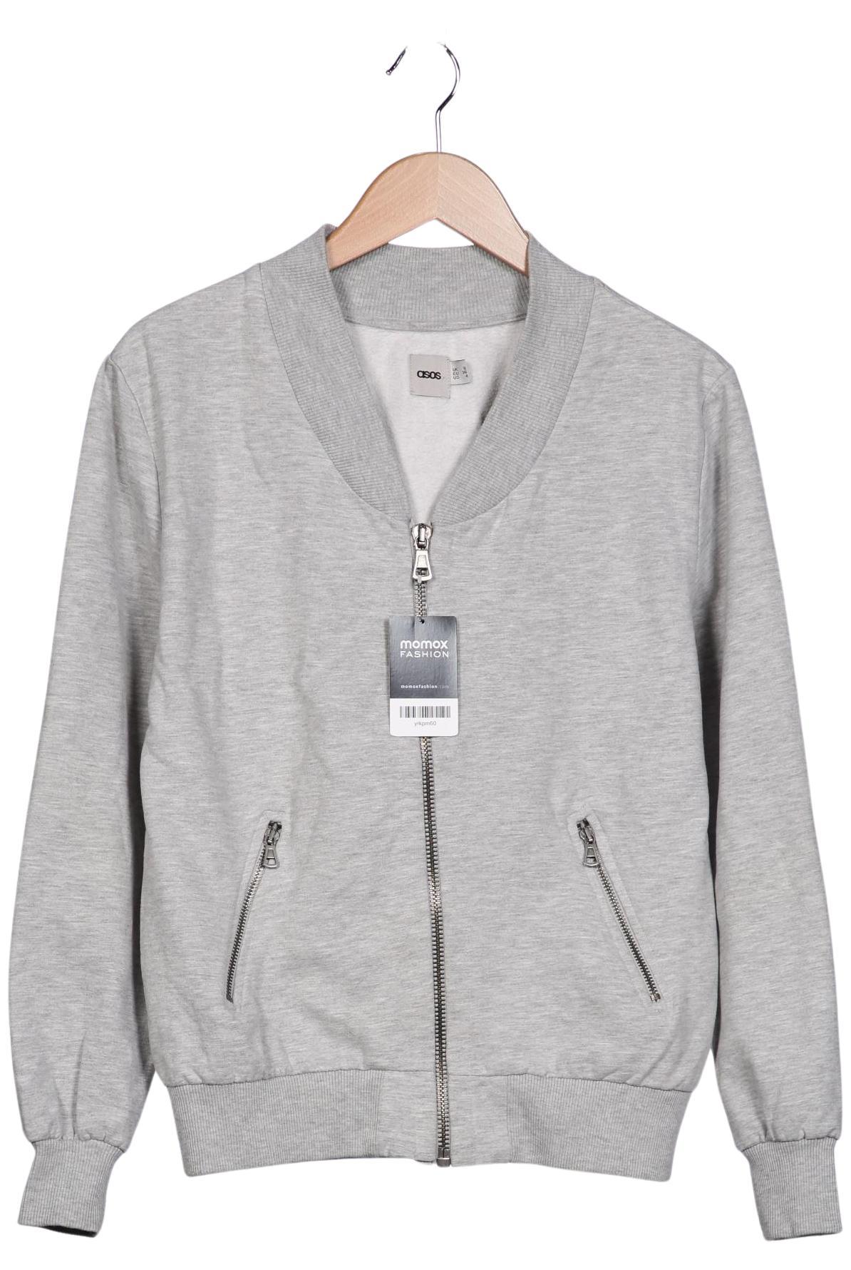 

asos Damen Sweatshirt, grau, Gr. 36