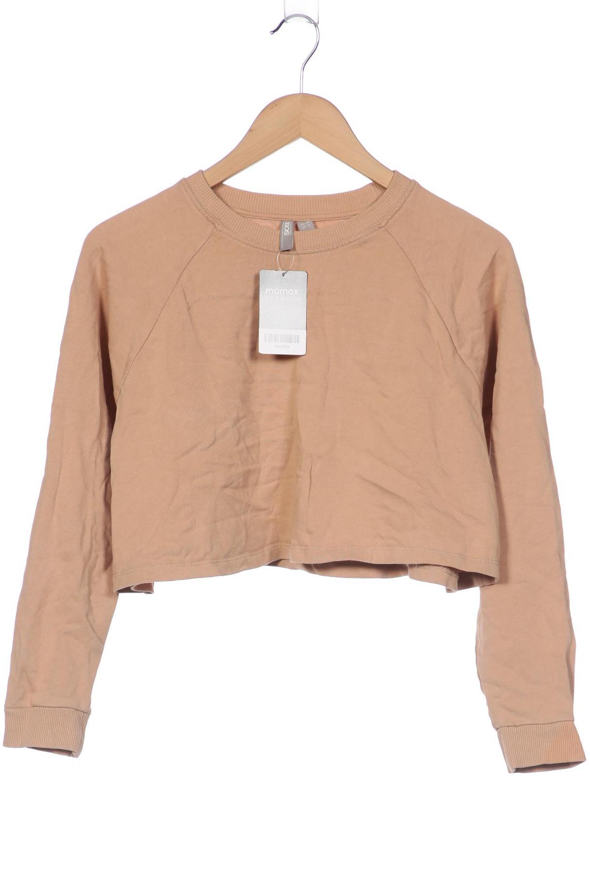 

asos Damen Sweatshirt, beige, Gr. 34
