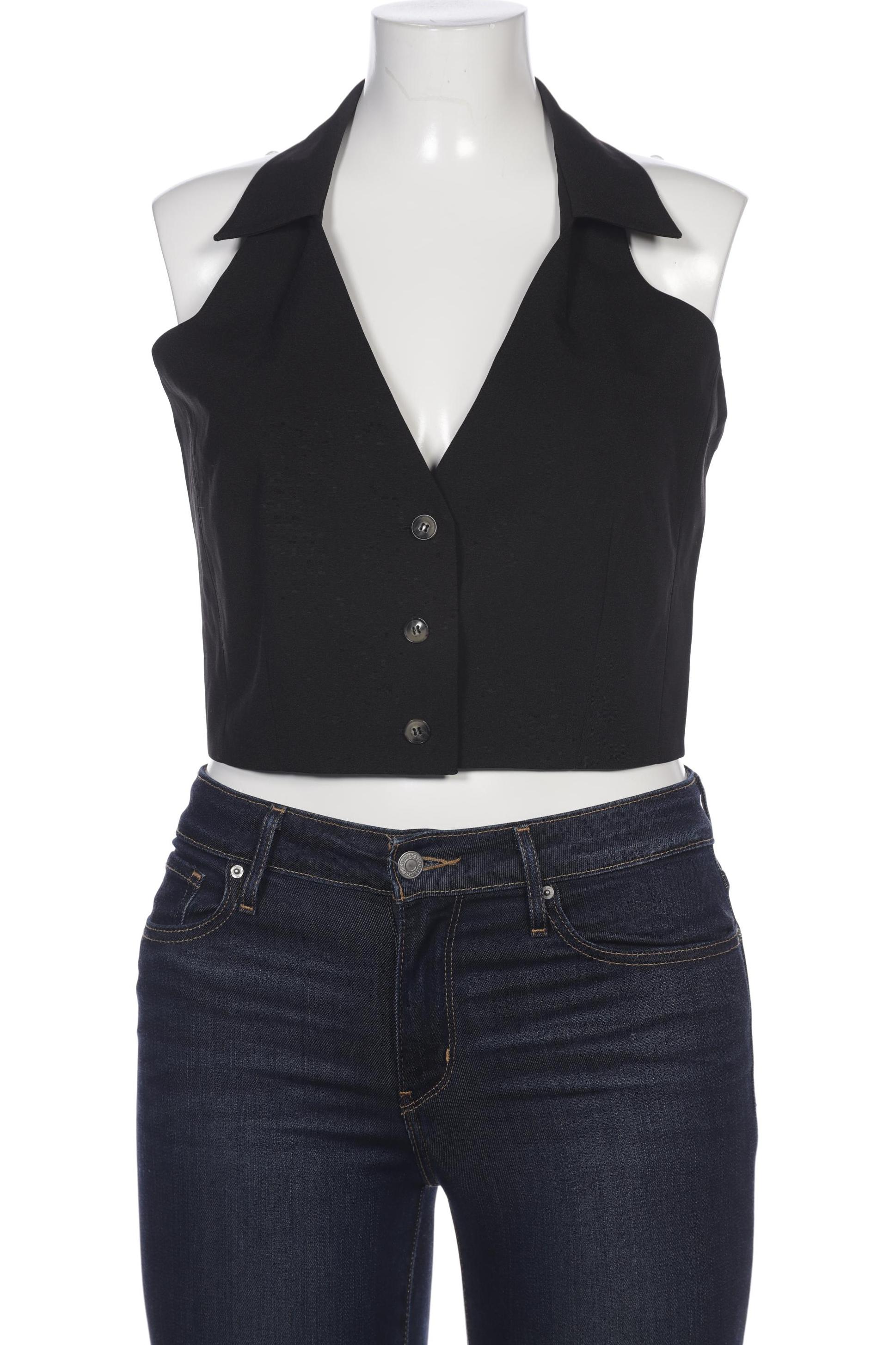 

asos Damen Weste, schwarz, Gr. 42