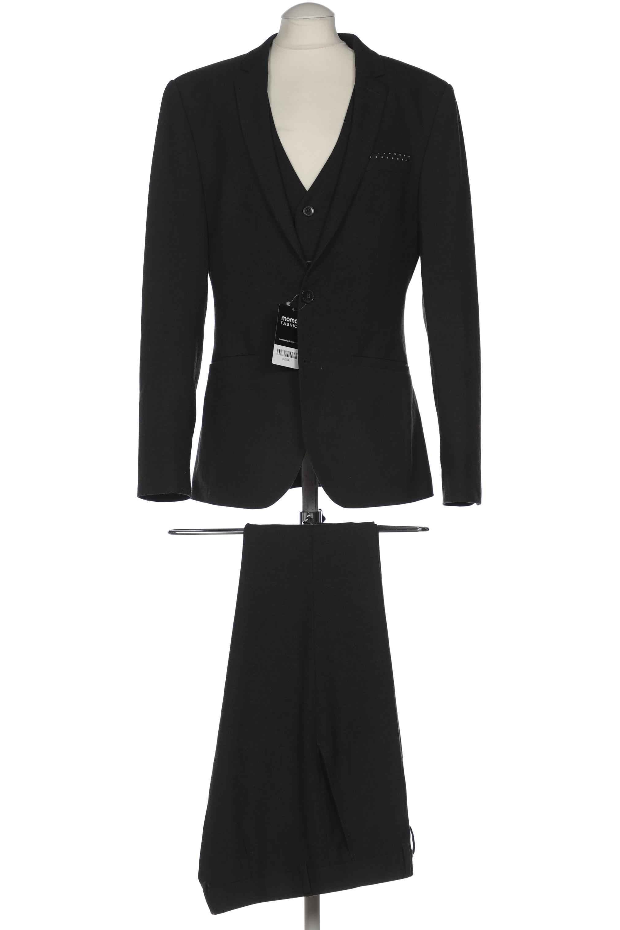 

asos Herren Anzug, schwarz, Gr. 48