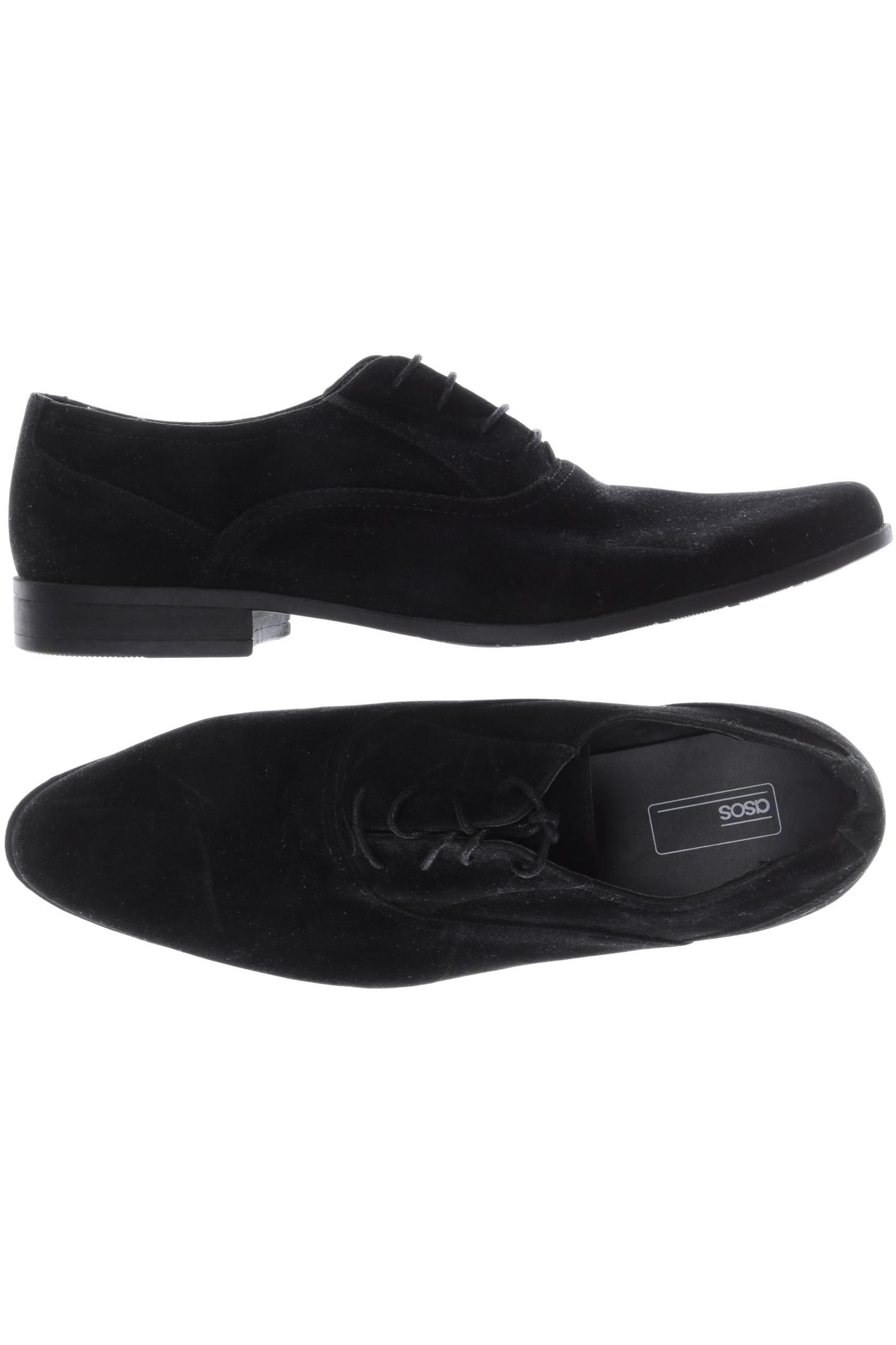 

asos Herren Halbschuh, schwarz, Gr. 13