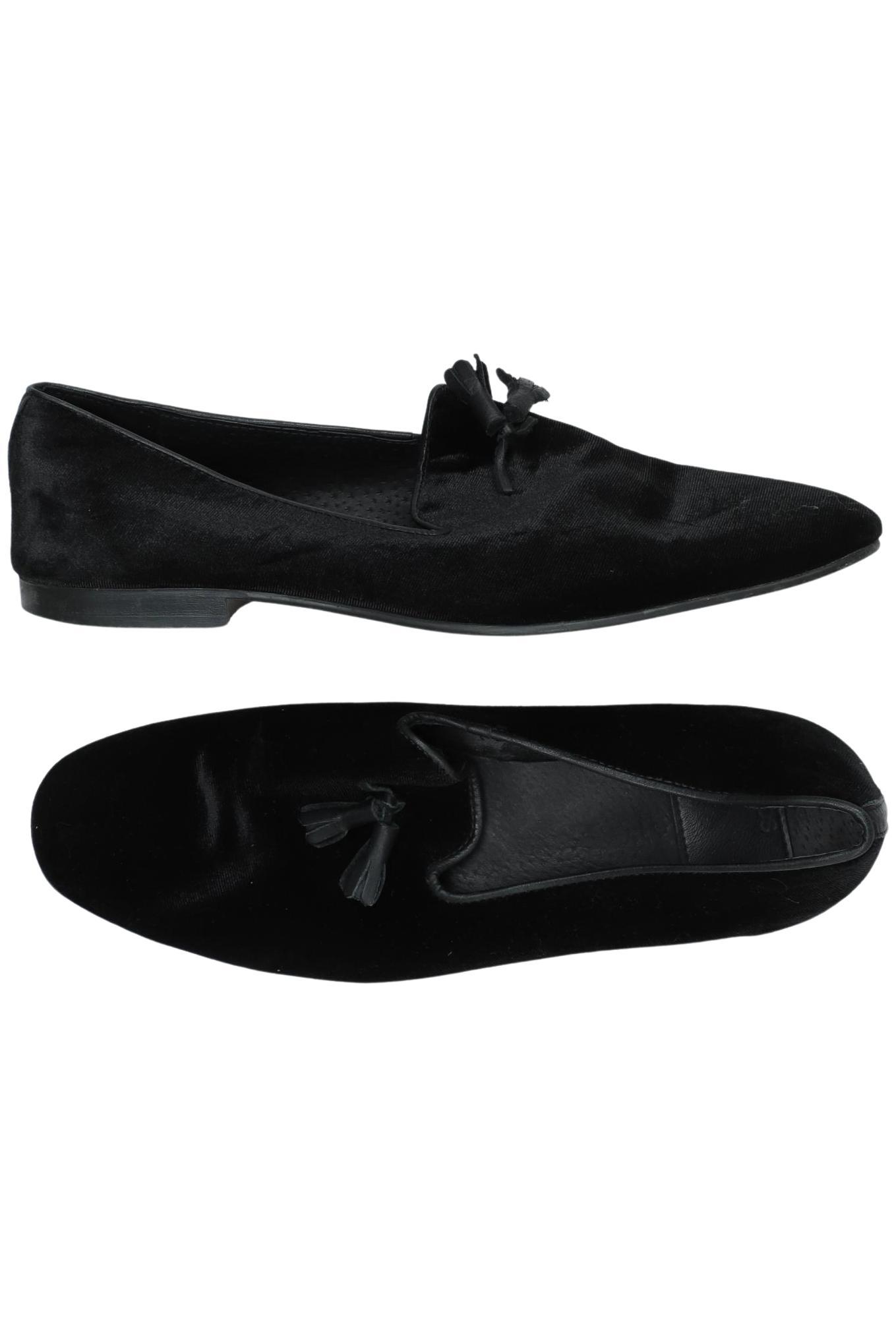 

asos Herren Halbschuh, schwarz, Gr. 10