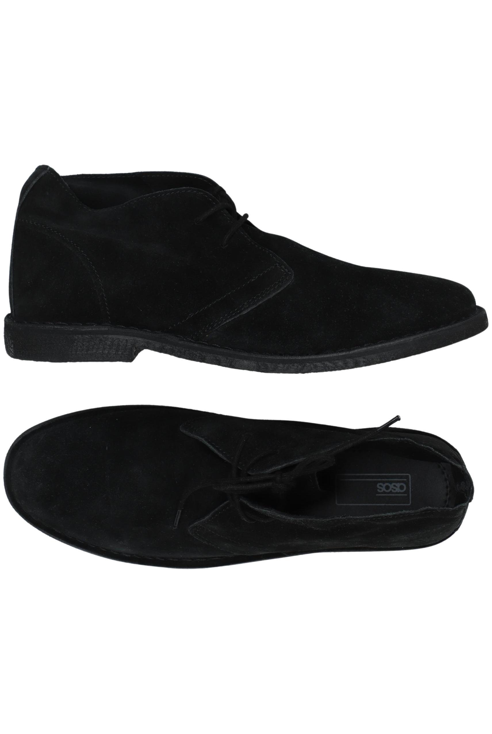 

asos Herren Halbschuh, schwarz, Gr. 44