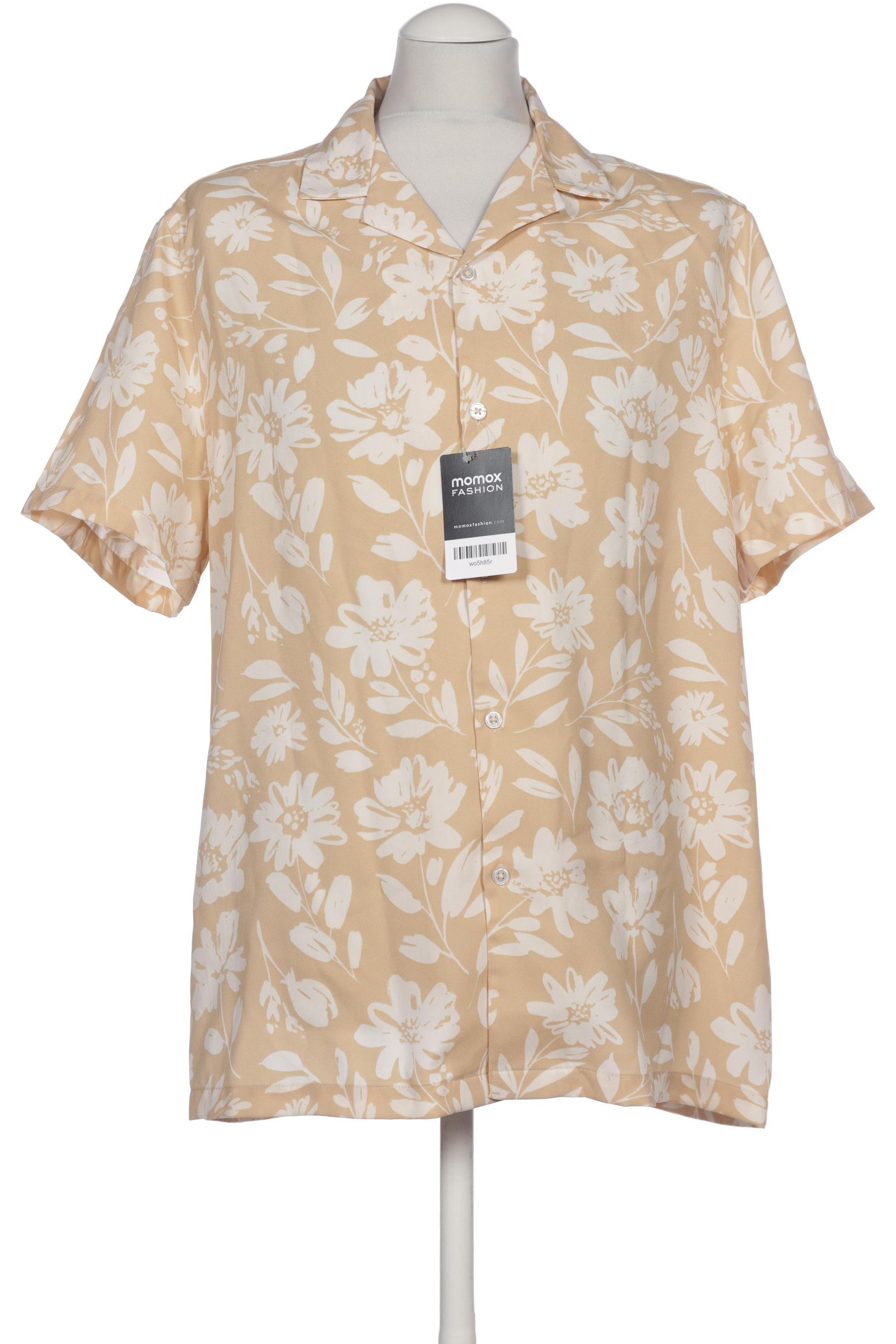 

asos Herren Hemd, beige, Gr. 50
