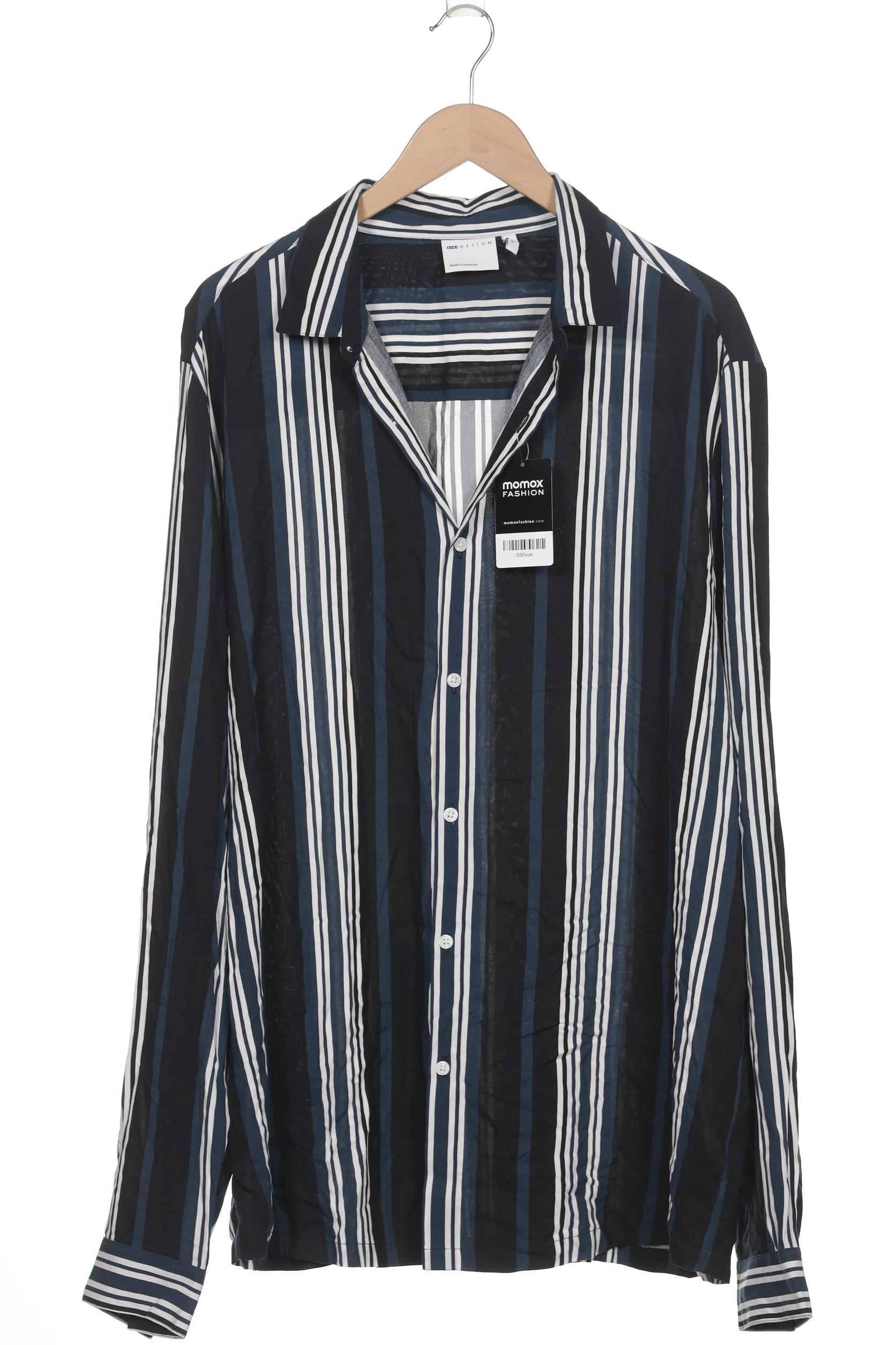 

asos Herren Hemd, mehrfarbig, Gr. 56