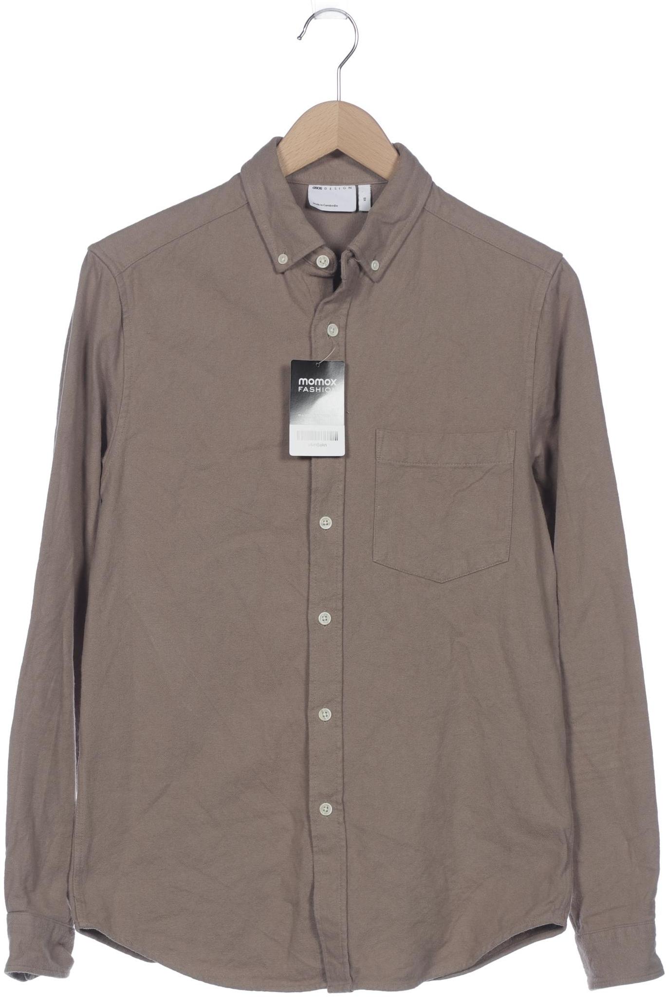 

asos Herren Hemd, grau, Gr. 44