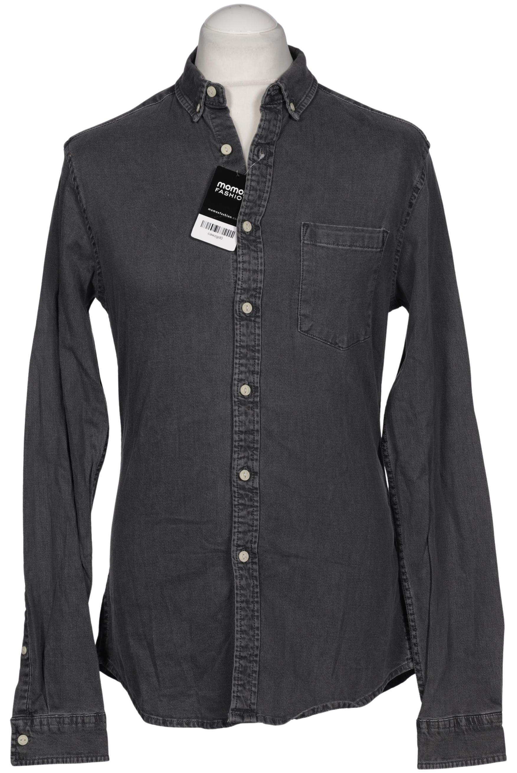 

asos Herren Hemd, grau, Gr. 48