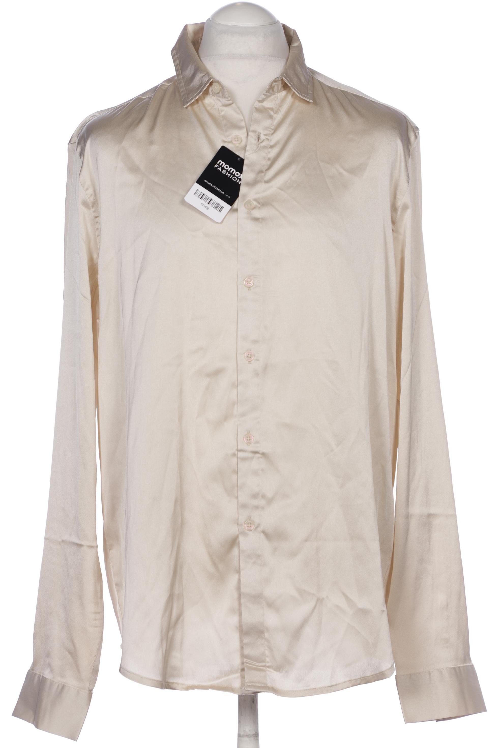 

asos Herren Hemd, cremeweiß, Gr. 54