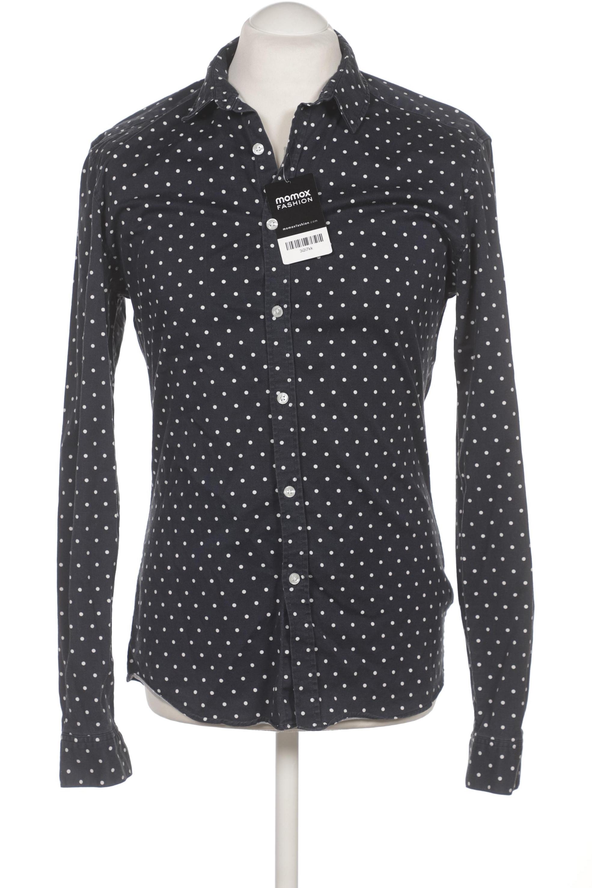 

asos Herren Hemd, marineblau, Gr. 48