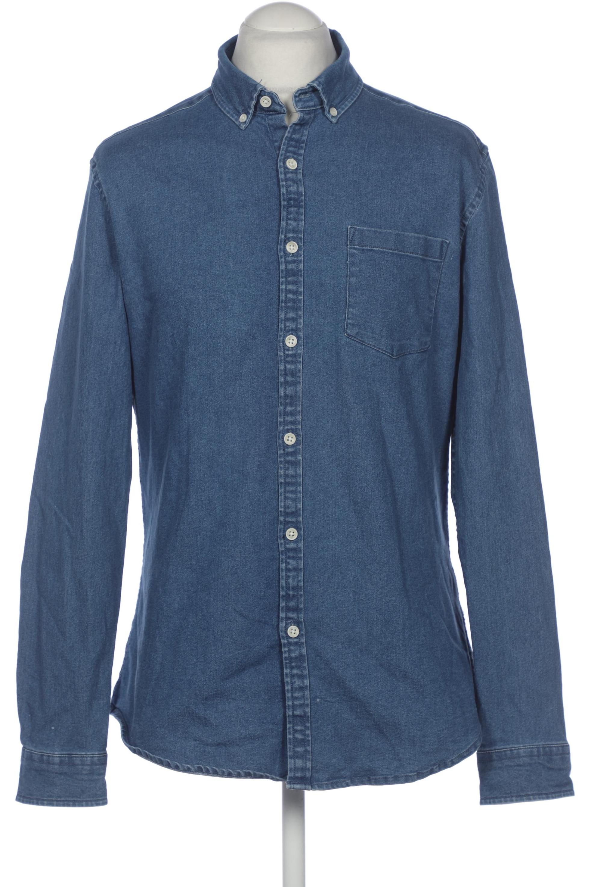 

asos Herren Hemd, blau, Gr. 52
